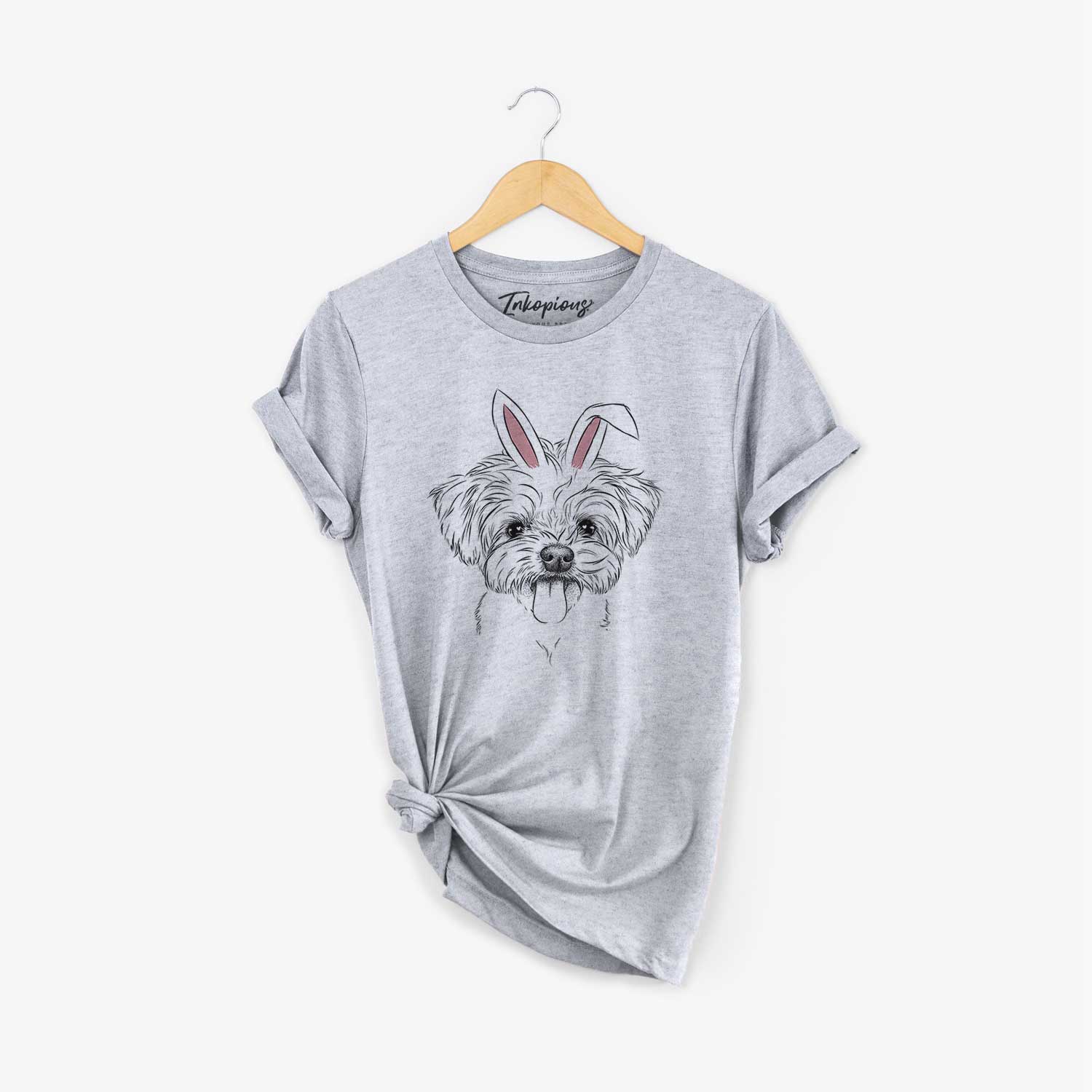 Easter Mochi the Maltese - Unisex Crewneck - Image 6