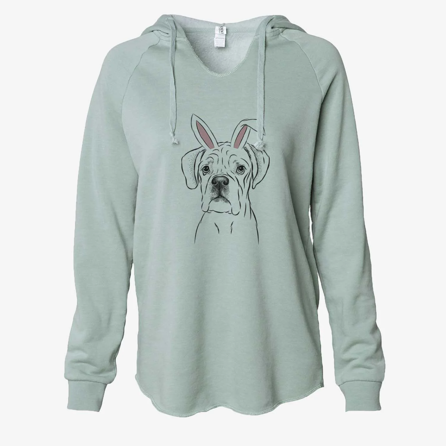 Easter Nelly the Boxer - Cali Wave Hooded Sweatshirt - Image 7