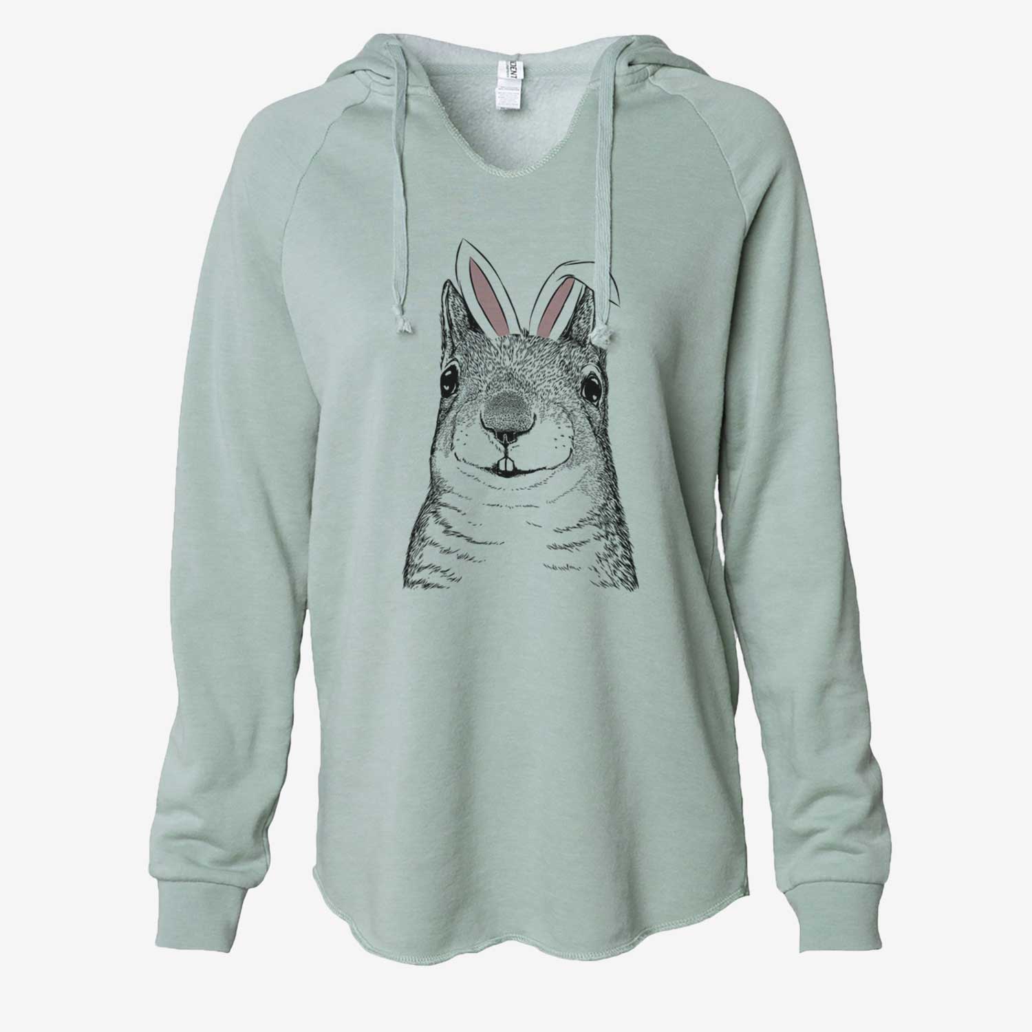 Easter Nibbles the Squirrel - Cali Wave Hooded Sweatshirt - Image 7