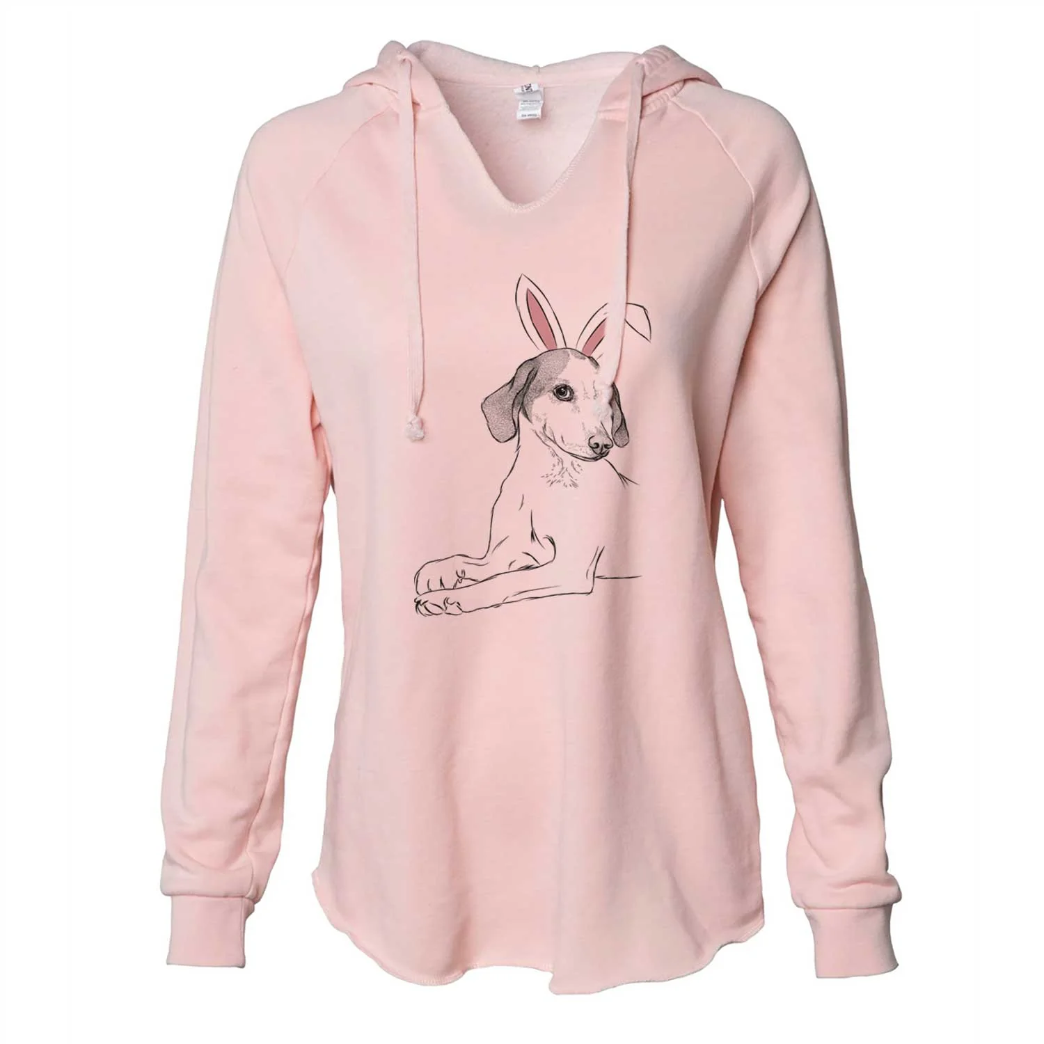 Easter Opie the Foxhound - Cali Wave Hooded Sweatshirt - Image 5