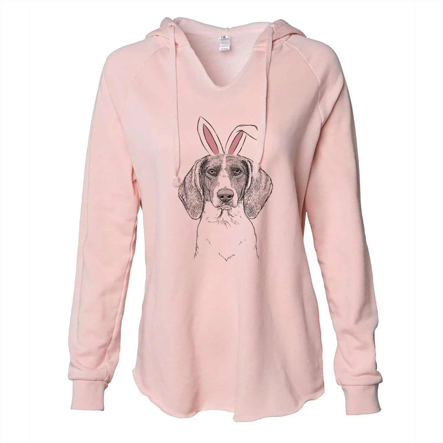Easter Orin the Treeing Walker Coonhound - Cali Wave Hooded Sweatshirt - Image 5