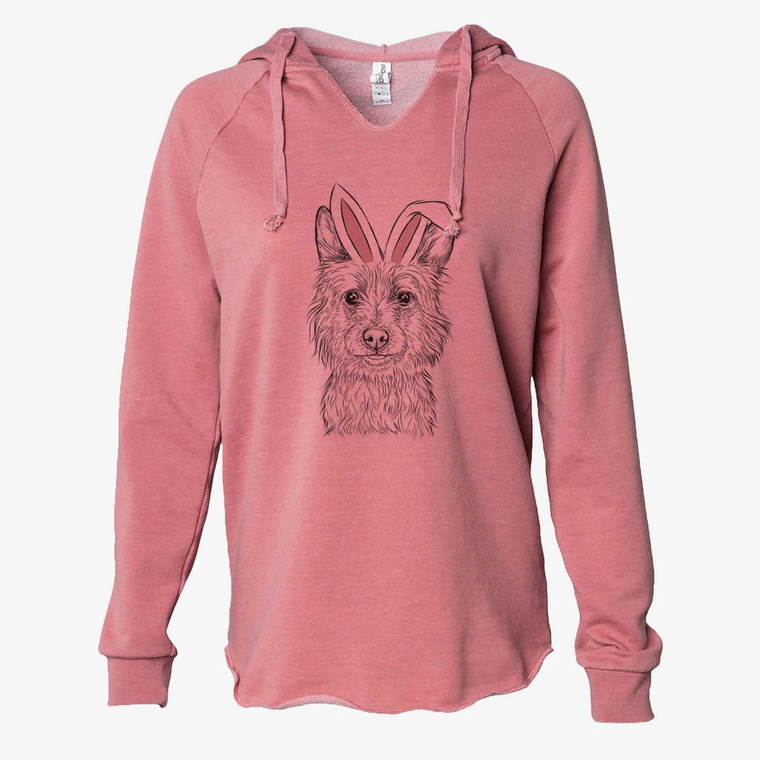 Easter Paulo the Portuguese Podengo - Cali Wave Hooded Sweatshirt - Image 6
