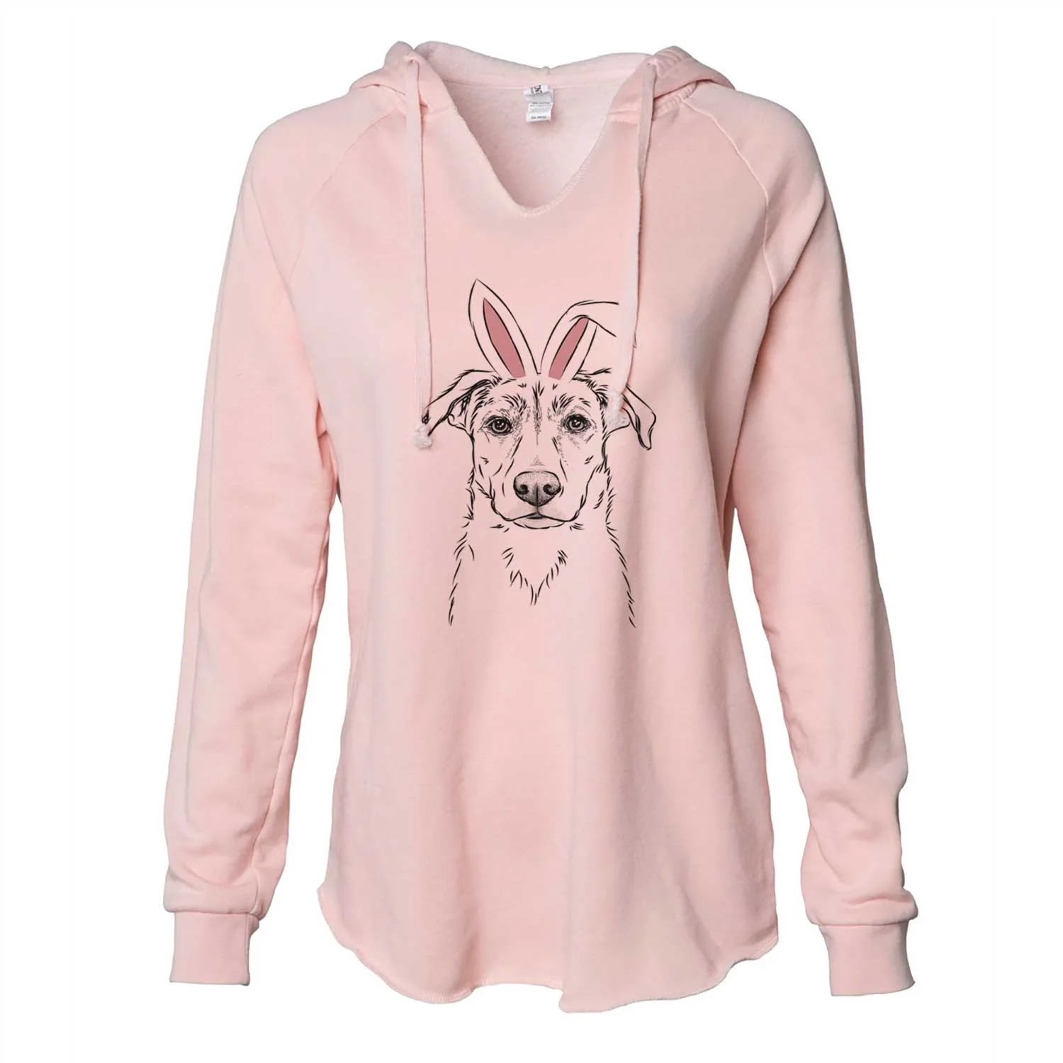Easter Peanut the Lab Mix - Cali Wave Hooded Sweatshirt - Image 5