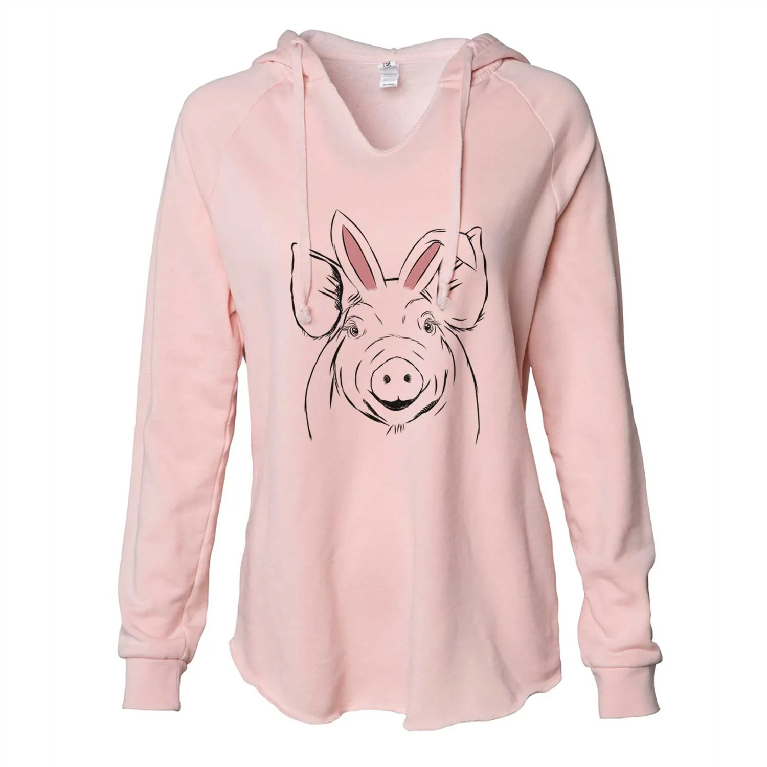 Easter Perry the Pig - Cali Wave Hooded Sweatshirt - Image 5