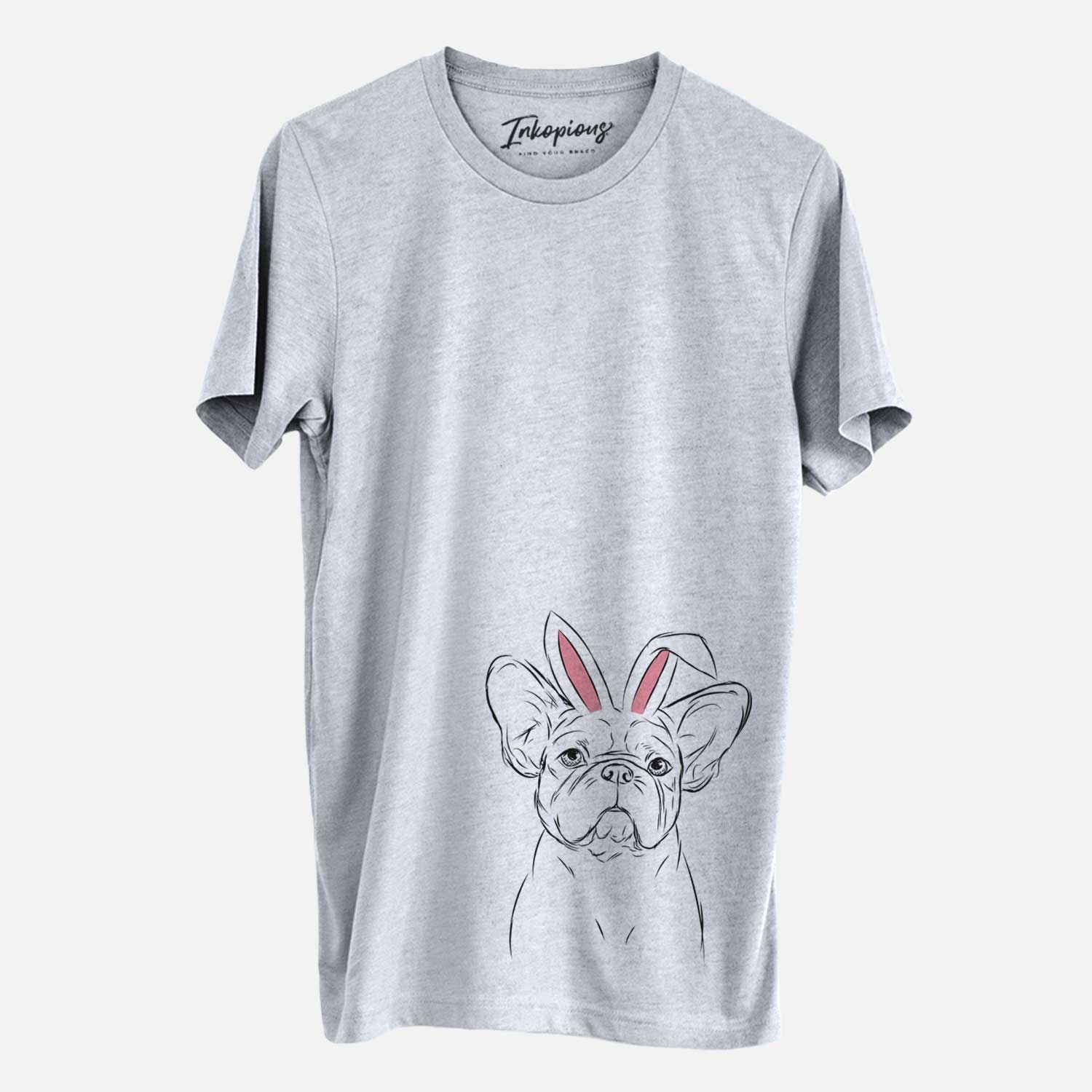 Easter Pierre the French Bulldog - Unisex Crewneck - Image 2