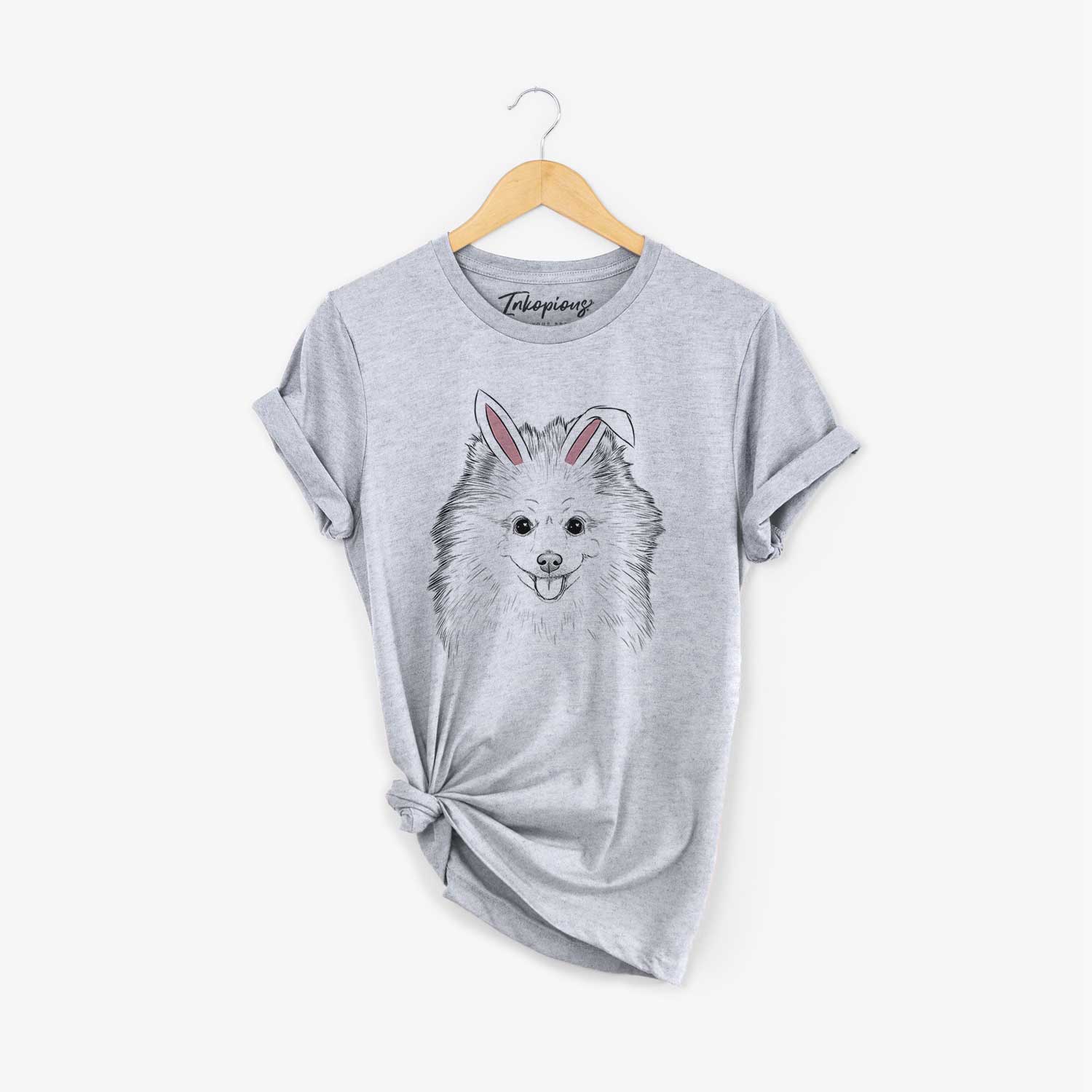 Easter Piper Jo the Pomeranian - Unisex Crewneck - Image 6