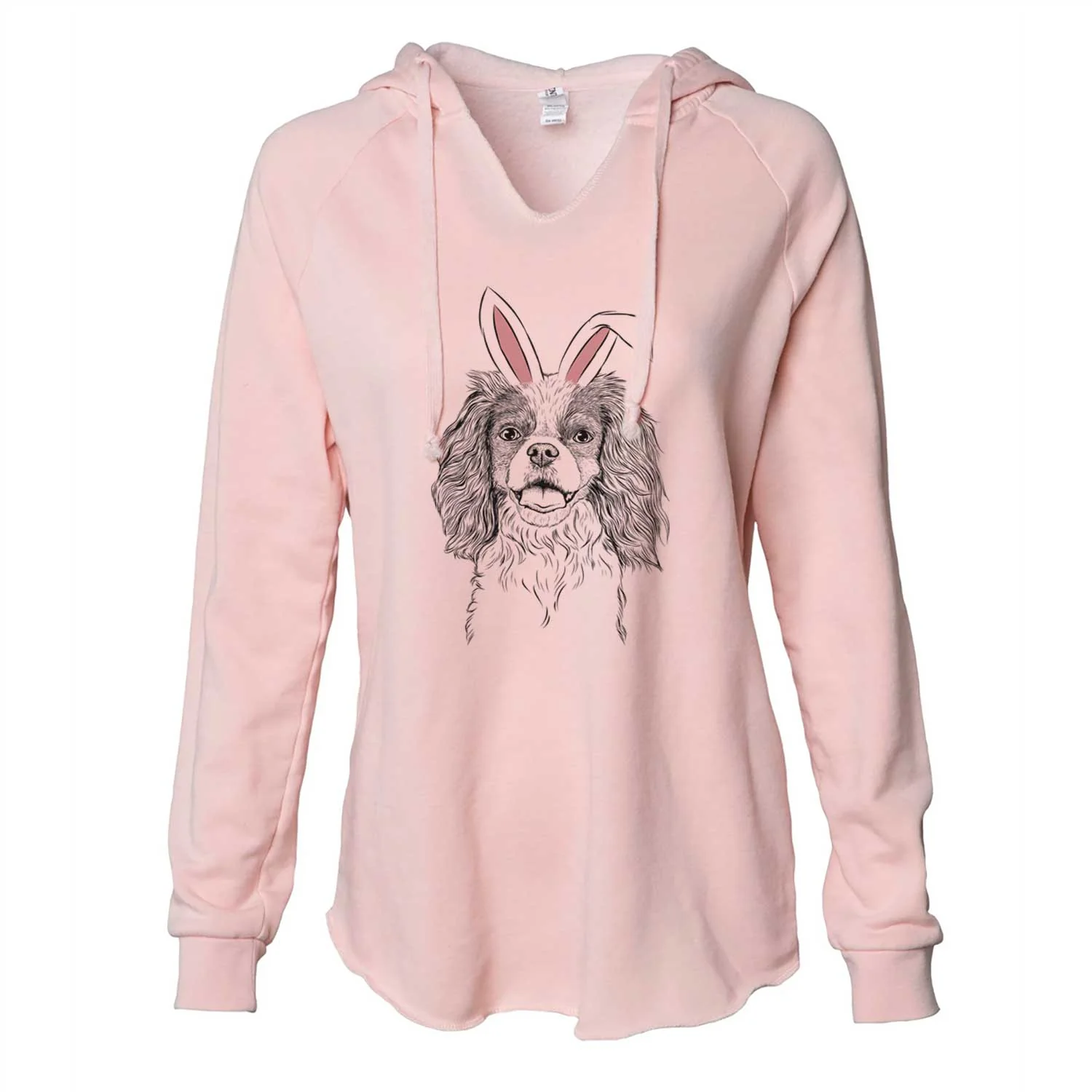 Easter Poppy the Cavalier King Charles Spaniel - Cali Wave Hooded Sweatshirt - Image 5