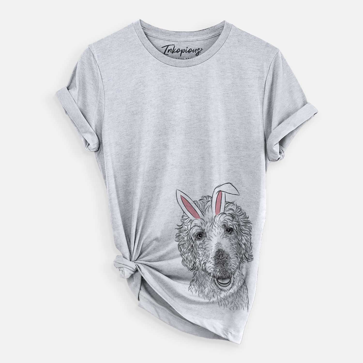 Easter Preston the Labradoodle - Unisex Crewneck - Image 2
