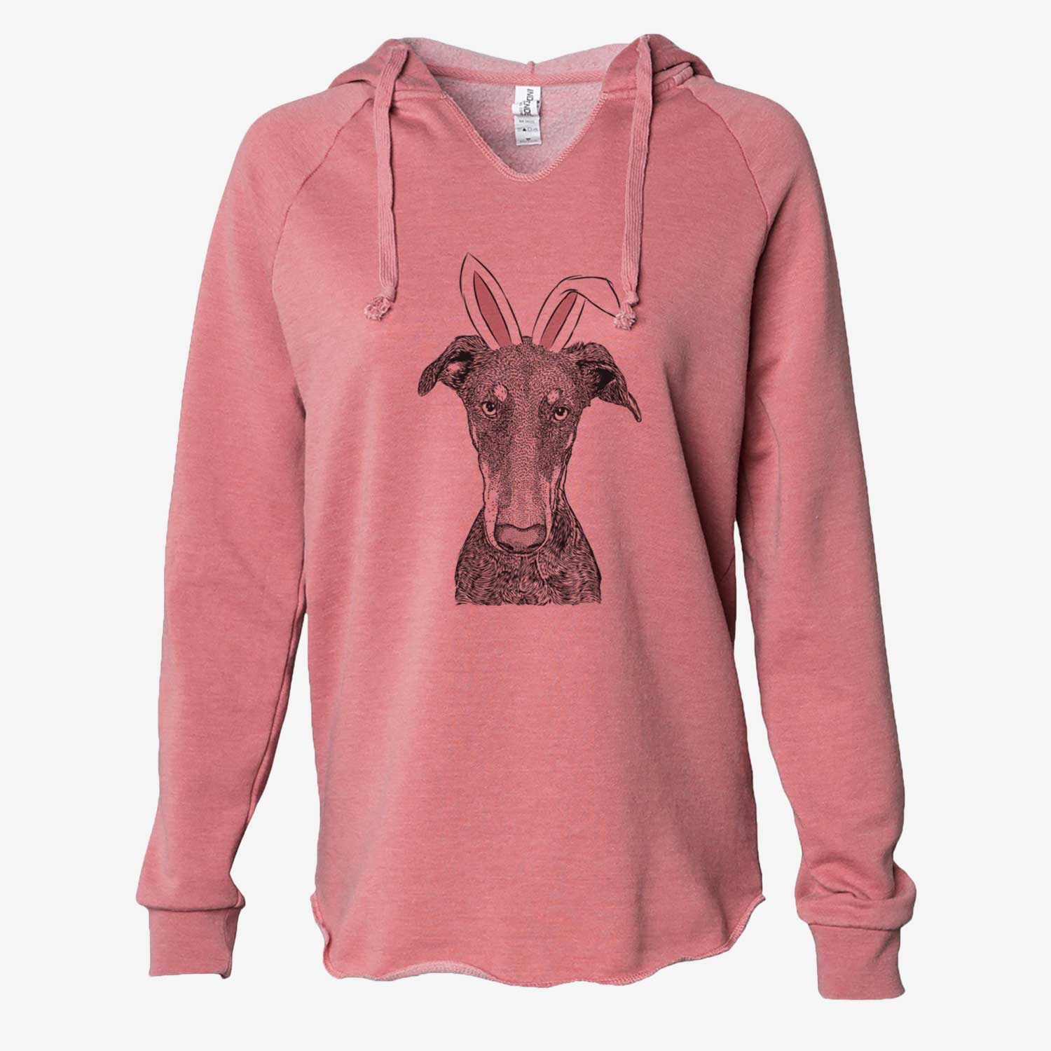 Easter Princess Fiona the Doberman Pinscher - Cali Wave Hooded Sweatshirt - Image 6
