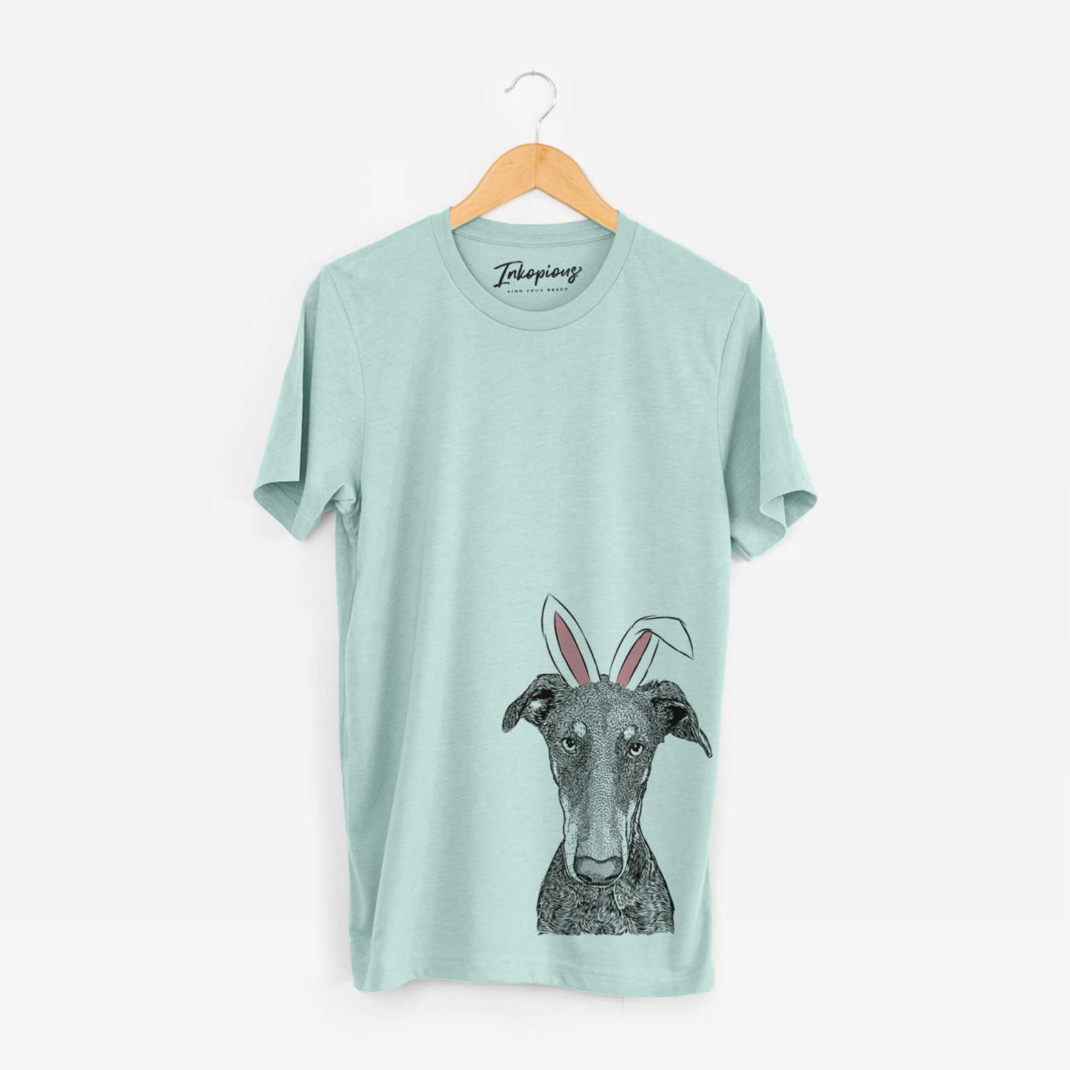 Easter Princess Fiona the Doberman Pinscher - Unisex Crewneck - Image 5