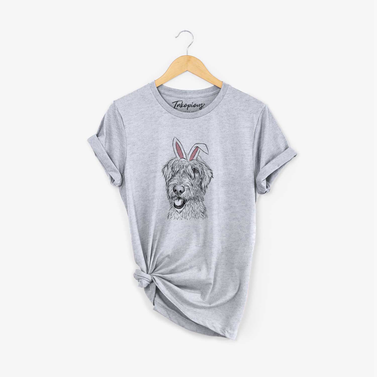 Easter Ragnar the Irish Wolfhound - Unisex Crewneck - Image 6