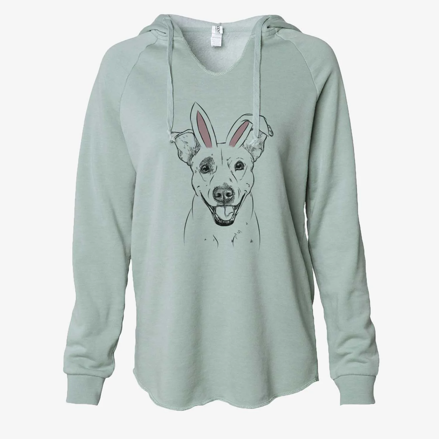 Easter Ralphie the Mixed Breed - Cali Wave Hooded Sweatshirt - Image 7