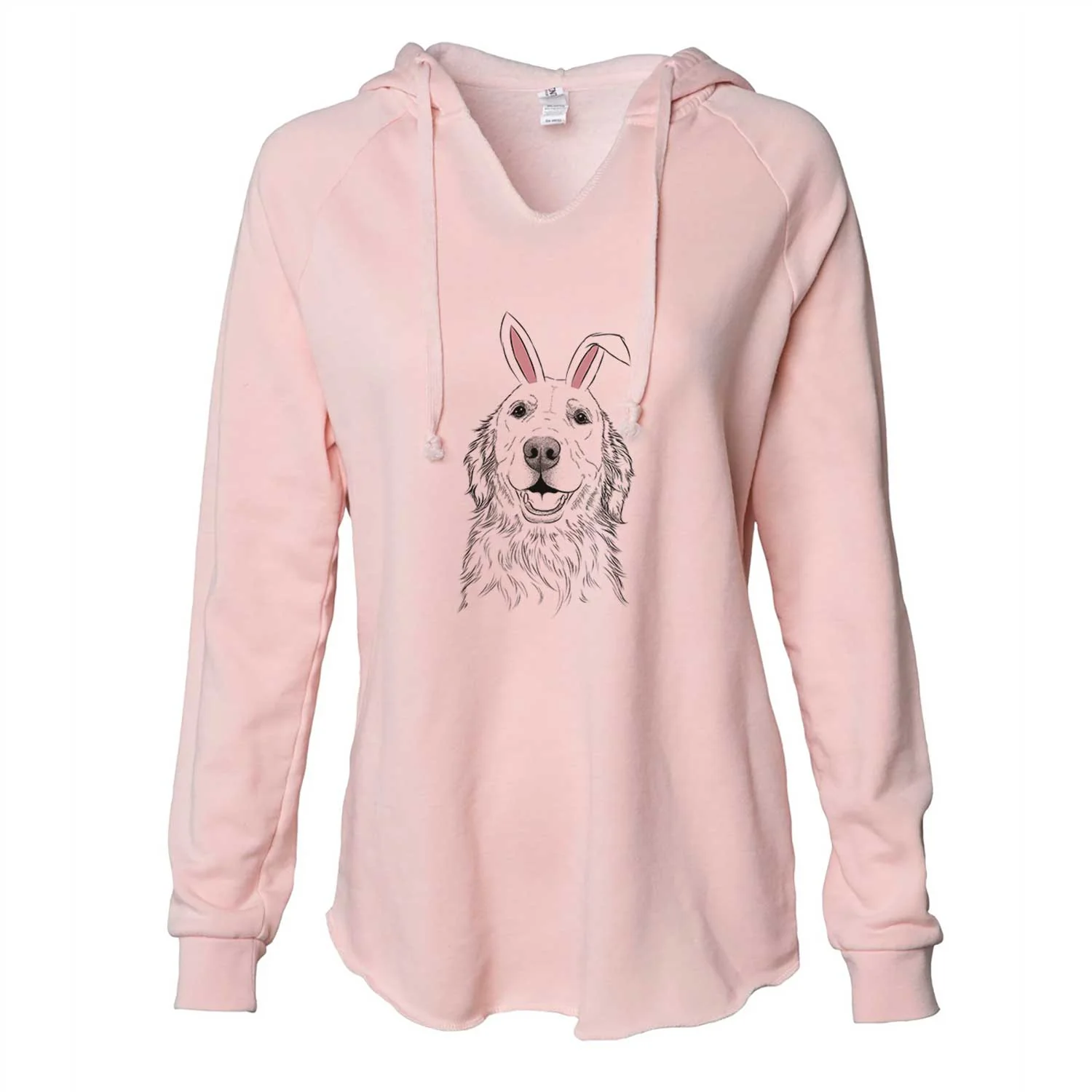Easter Ridge the Golden Retriever - Cali Wave Hooded Sweatshirt - Image 5