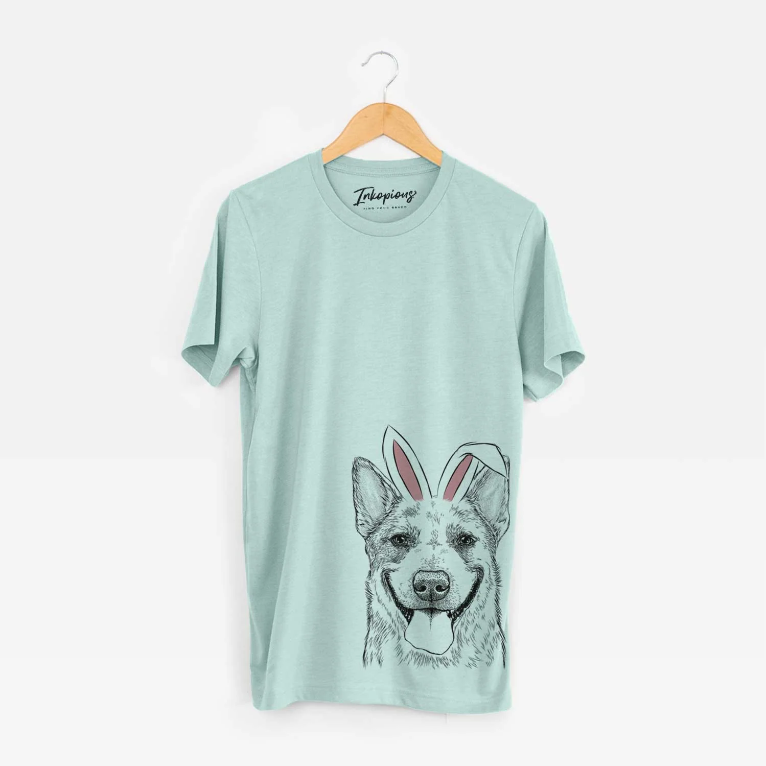 Easter Rio the Australian Cattle Dog - Unisex Crewneck - Image 5