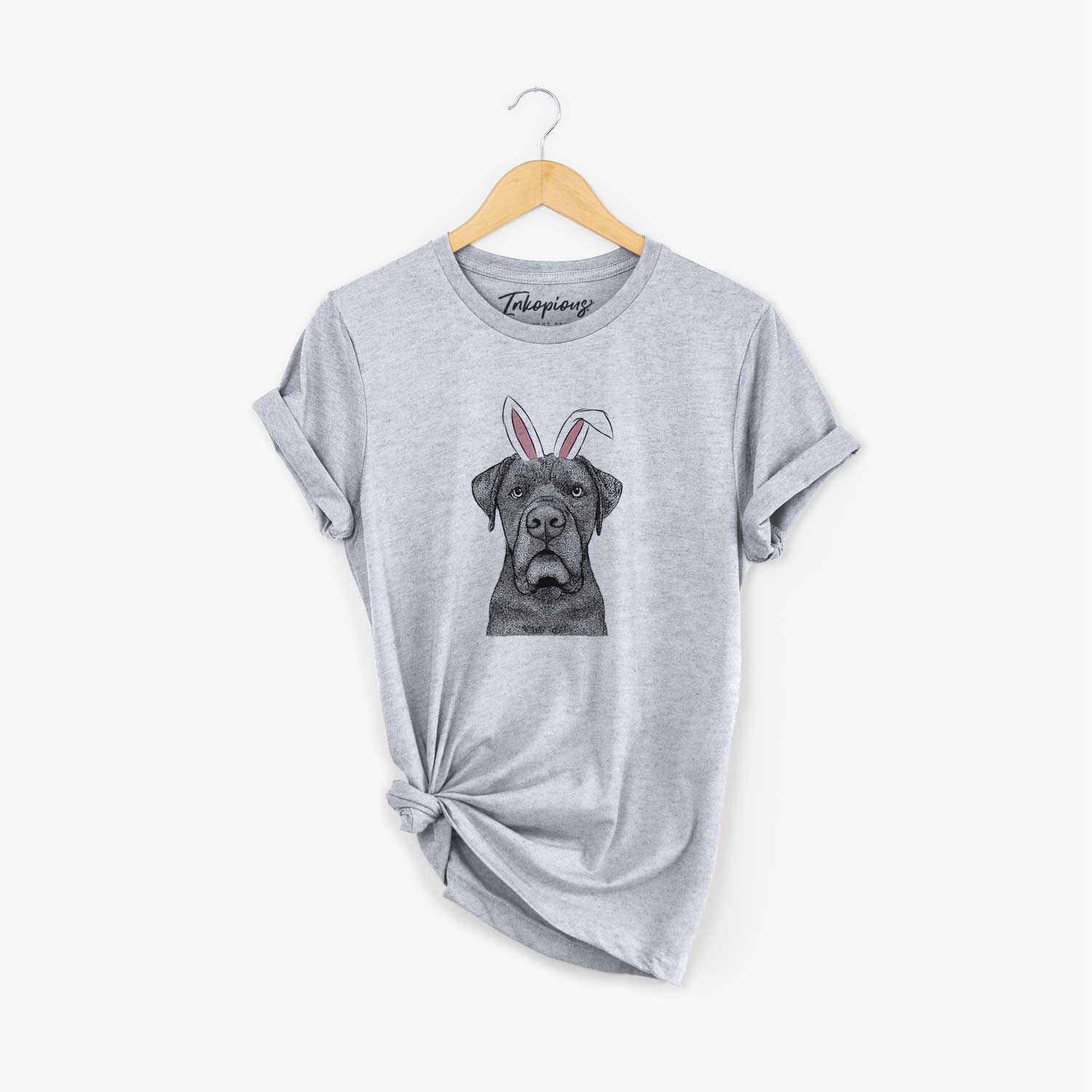 Easter Rocco the Cane Corso - Unisex Crewneck - Image 6