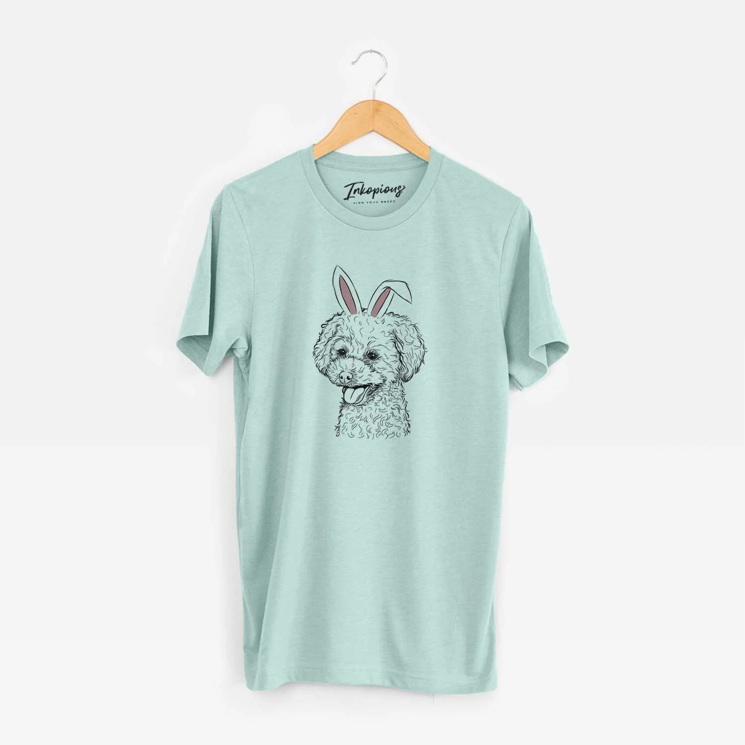 Easter Rocky the Teacup Poodle - Unisex Crewneck - Image 9