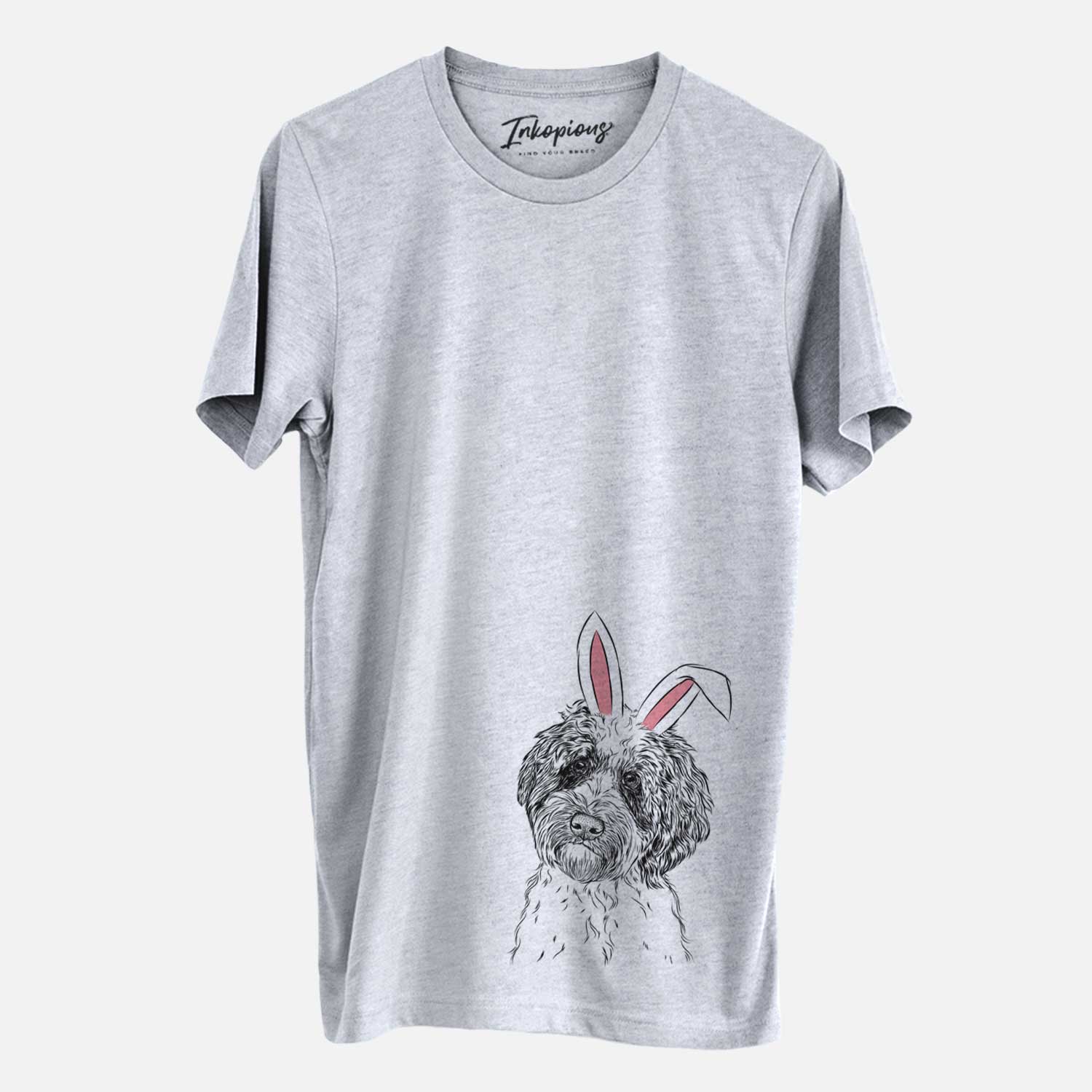 Easter Rooney the Aussiedoodle - Unisex Crewneck - Image 2