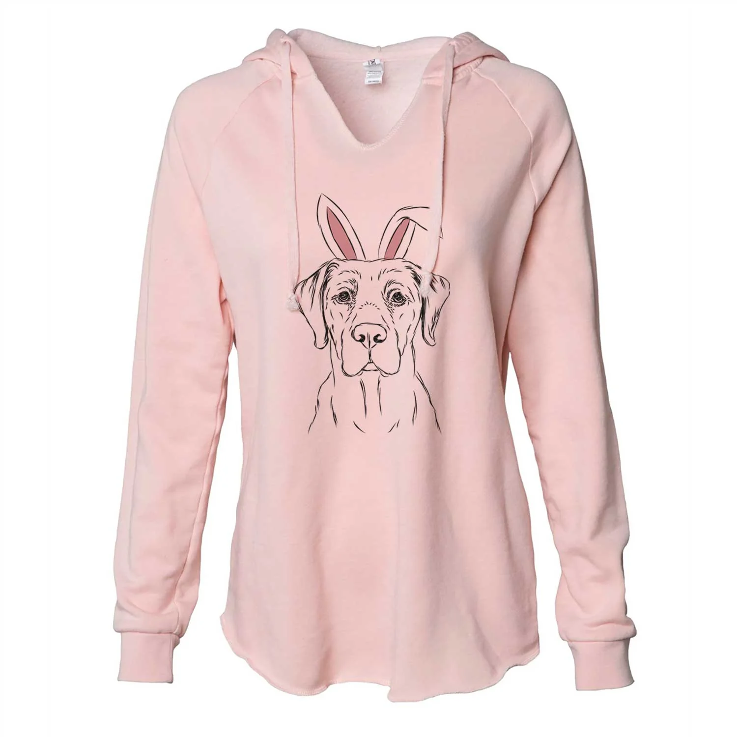 Easter Rowdy the Labrador Retriever - Cali Wave Hooded Sweatshirt - Image 5