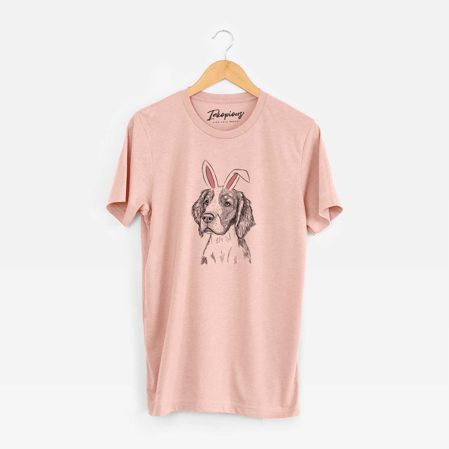 Easter Roxy the Welsh Springer Spaniel - Unisex Crewneck - Image 7