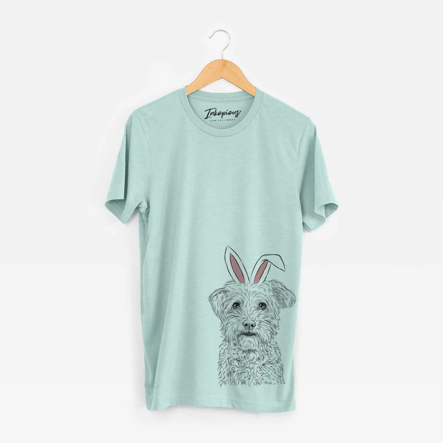 Easter Rudy the Schnoodle - Unisex Crewneck - Image 5