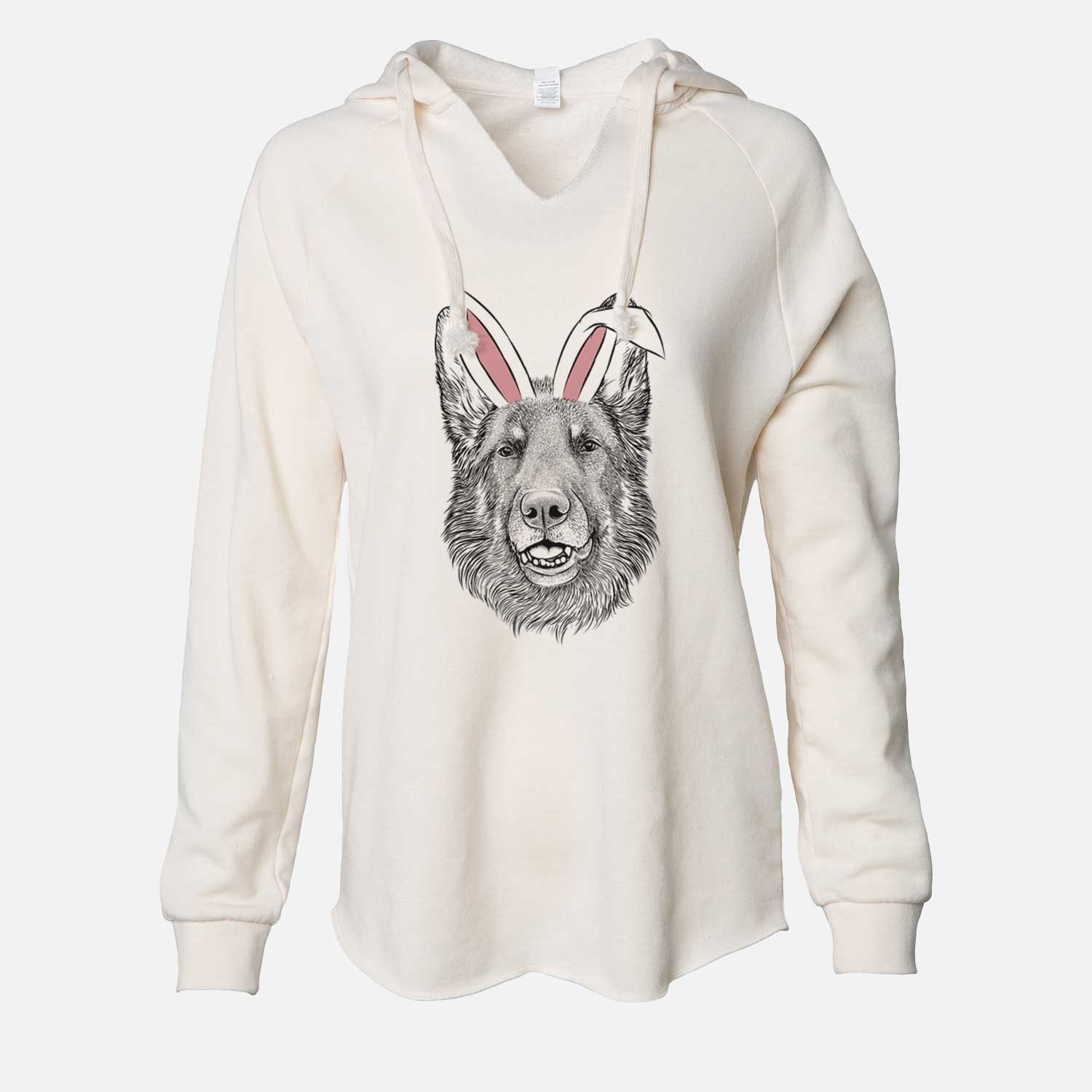 Easter Sammie the German Shepherd - Cali Wave Hooded Sweatshirt
