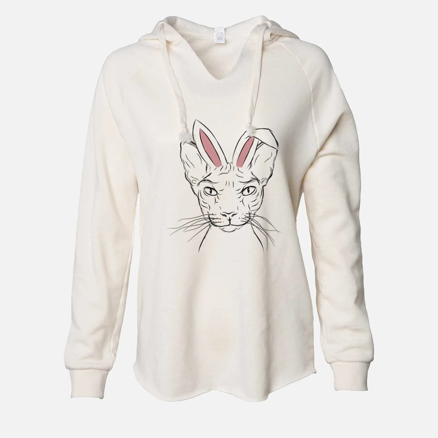 Easter Sammy the Spinx Cat - Cali Wave Hooded Sweatshirt