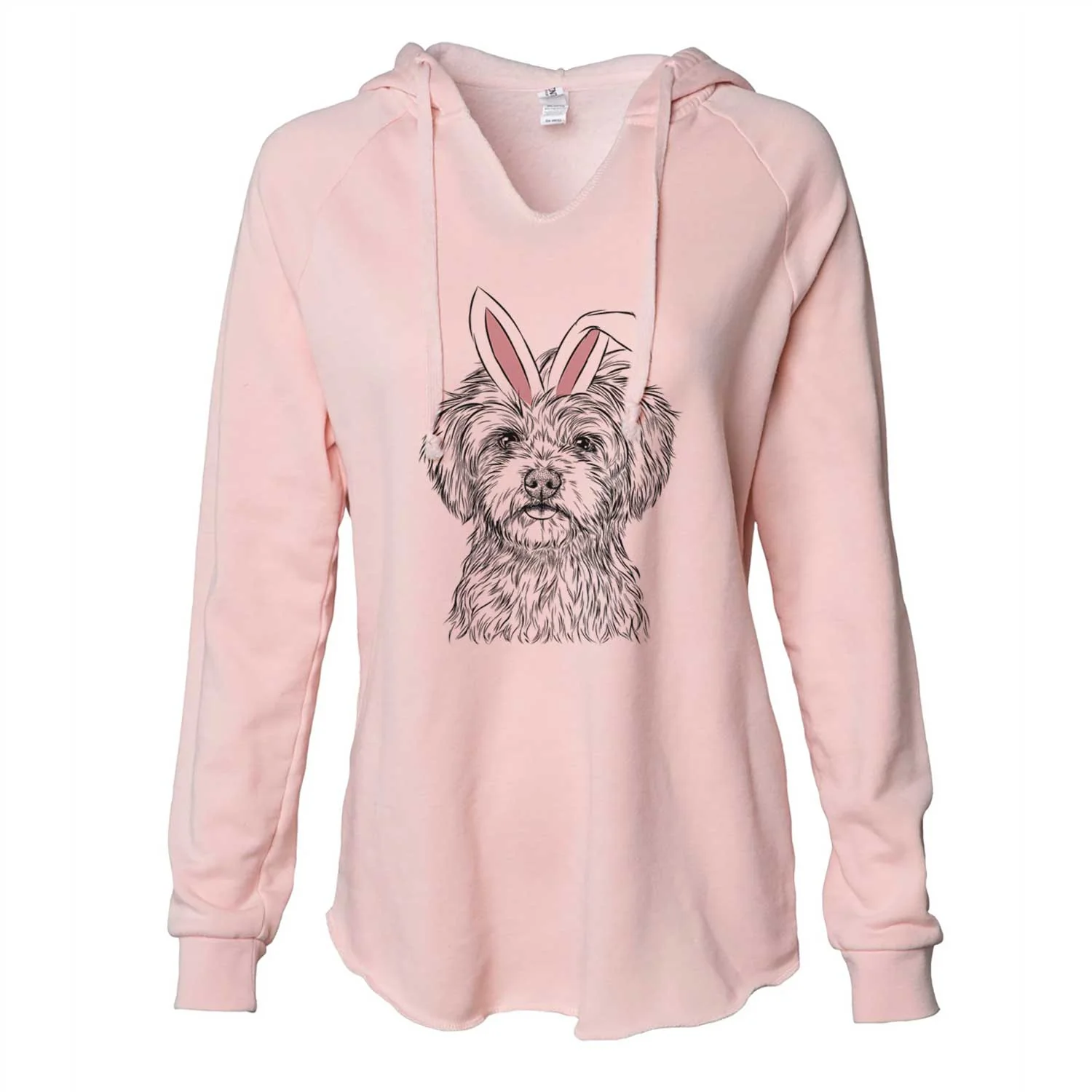 Easter Sammy the Shorkie - Cali Wave Hooded Sweatshirt - Image 5