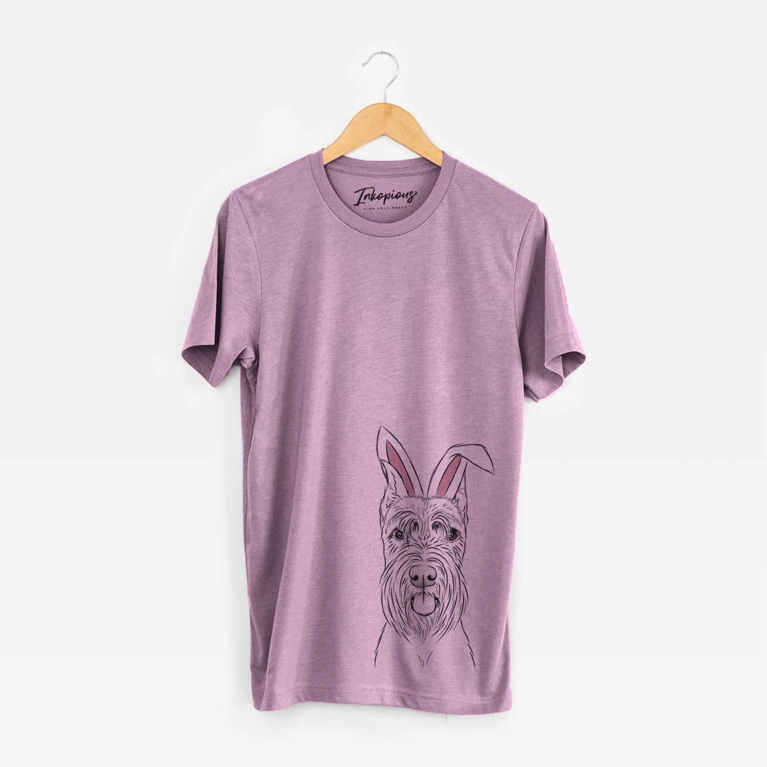 Easter Samuel the Standard Schnauzer - Unisex Crewneck - Image 4