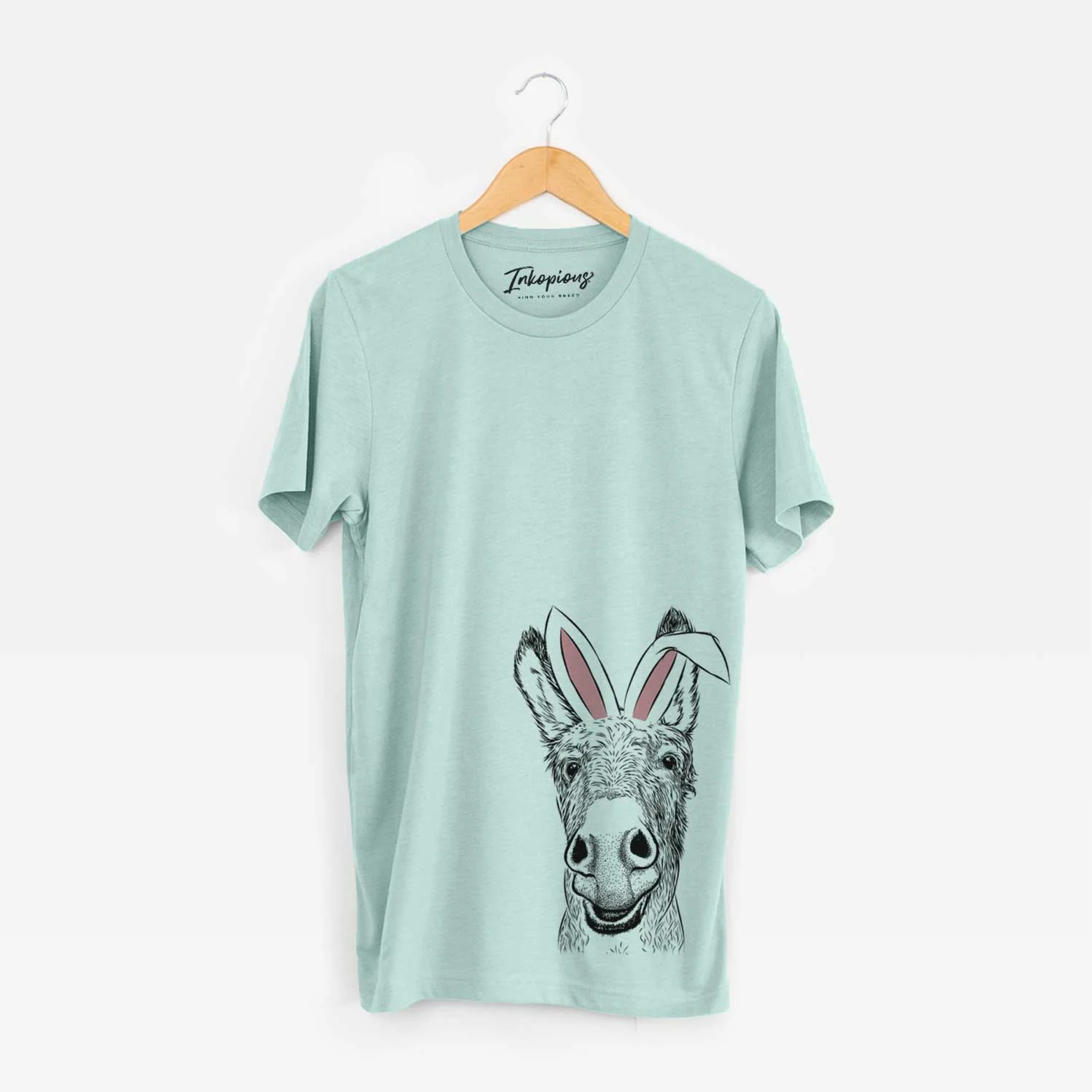 Easter Samule the Donkey - Unisex Crewneck - Image 5