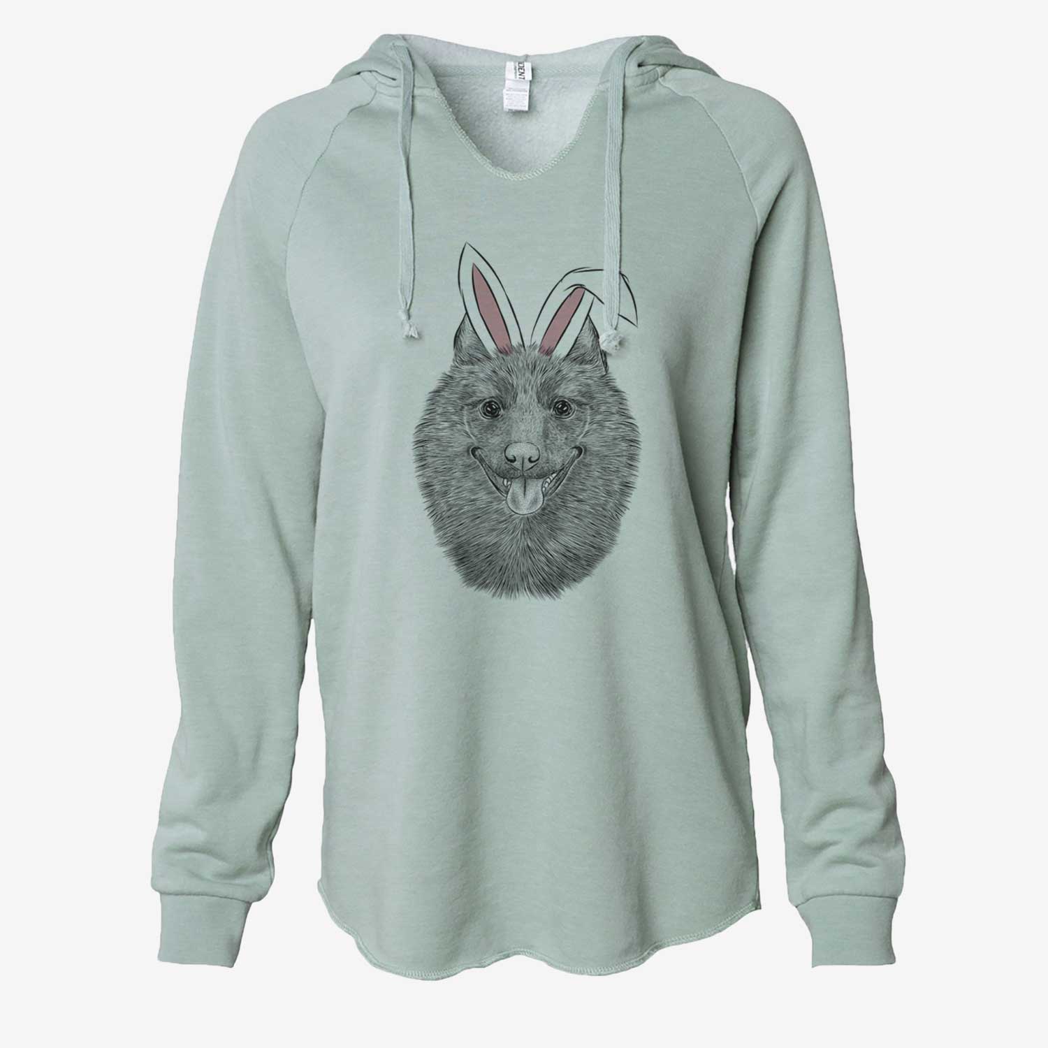 Easter Sander the Schipperke - Cali Wave Hooded Sweatshirt - Image 7