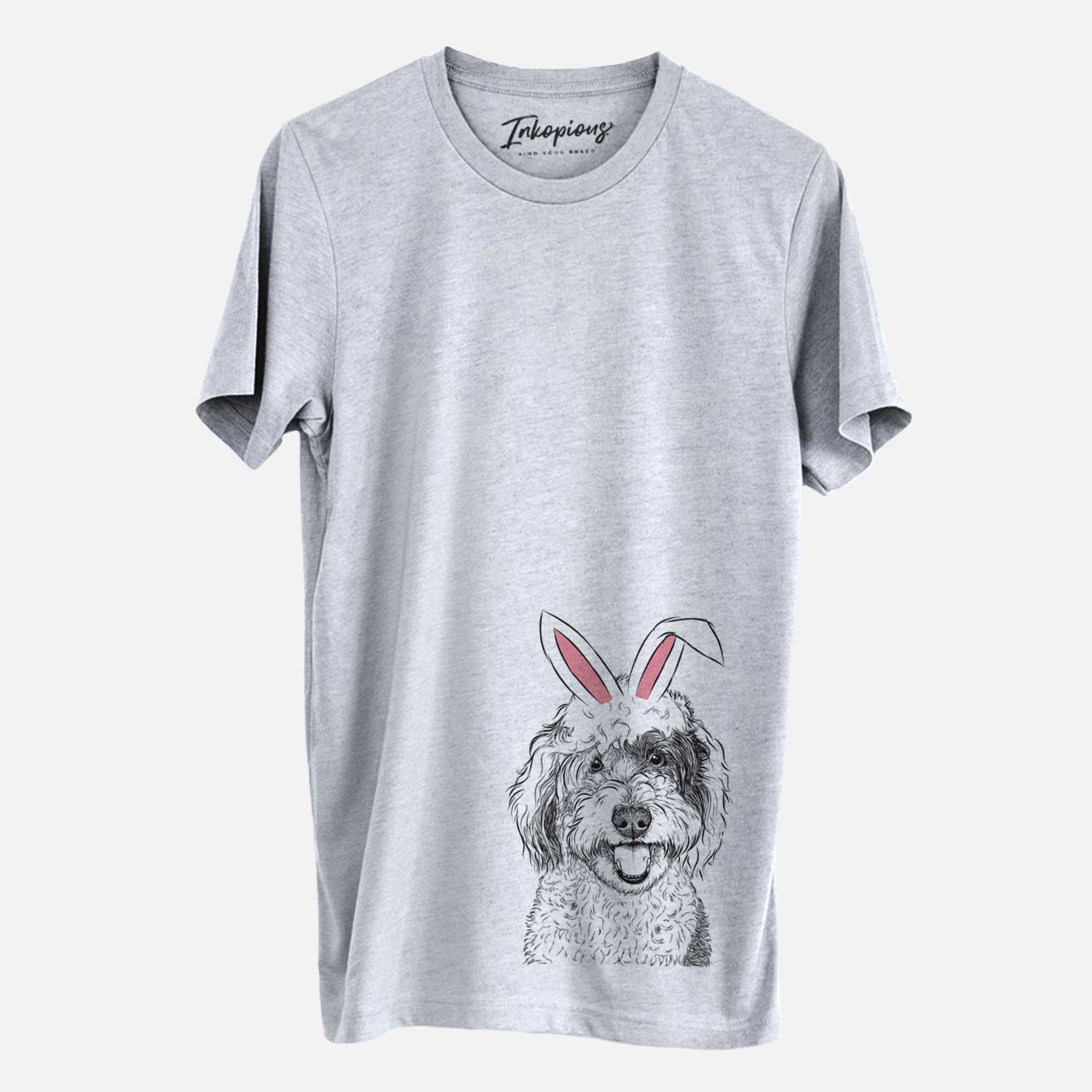 Easter Sherlock the Sheepadoodle - Unisex Crewneck - Image 2