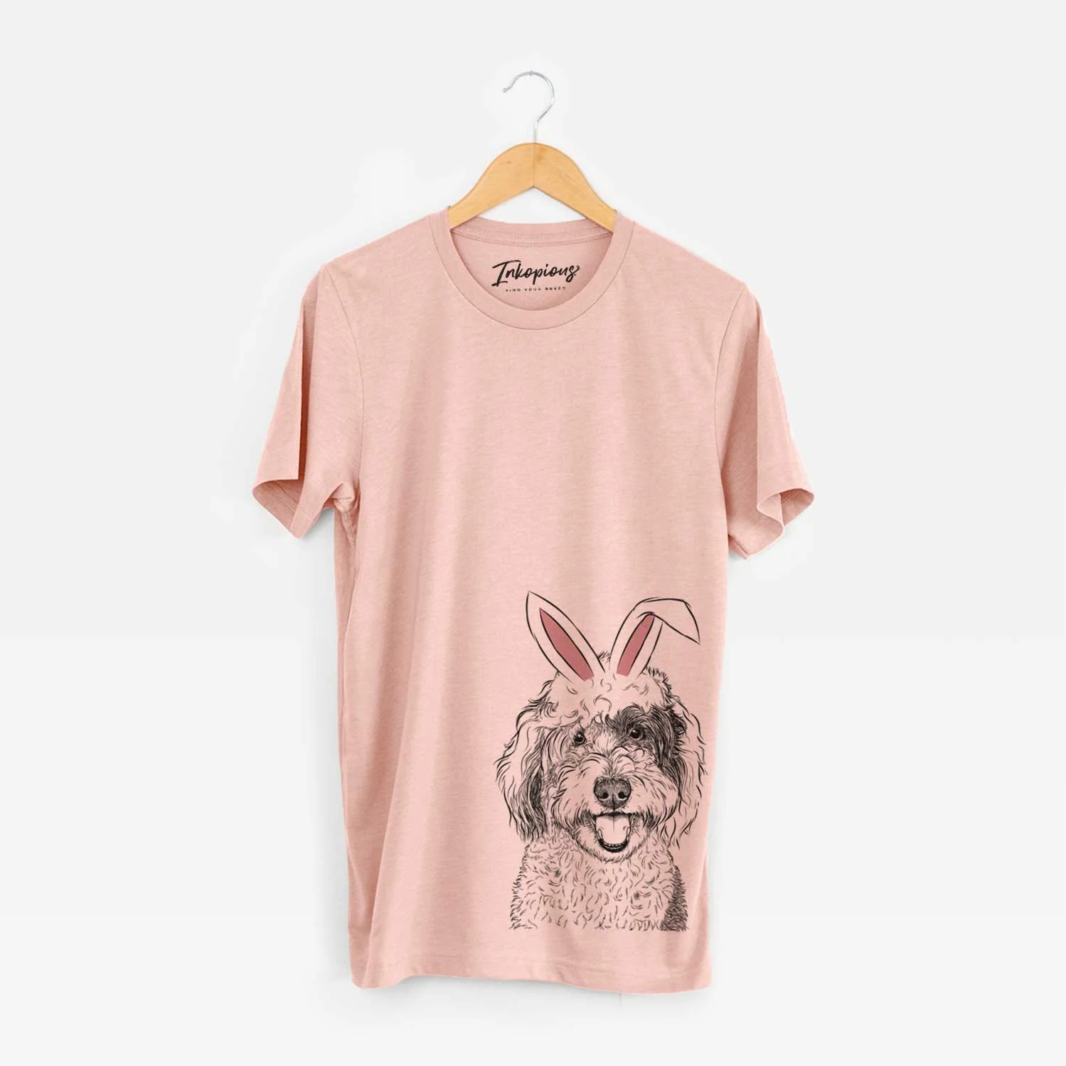 Easter Sherlock the Sheepadoodle - Unisex Crewneck - Image 3