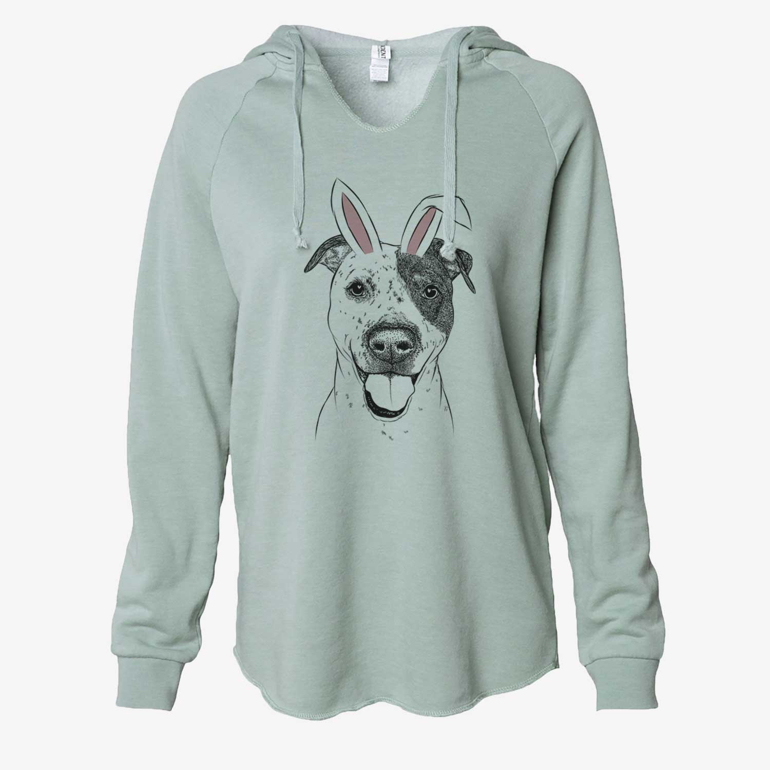 Easter Simon the Mixed Breed - Cali Wave Hooded Sweatshirt - Image 7