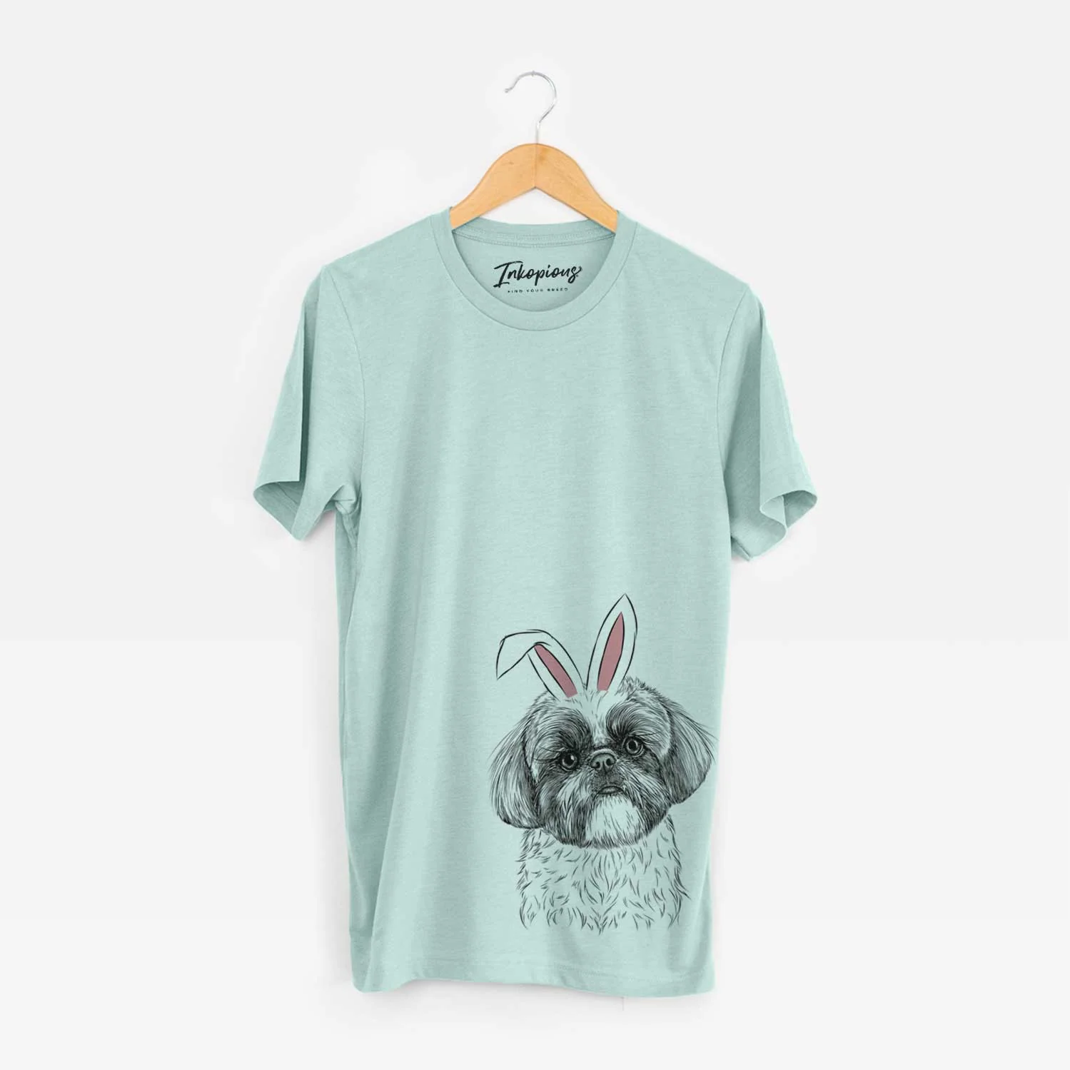 Easter Simon the Shih Tzu - Unisex Crewneck - Image 5