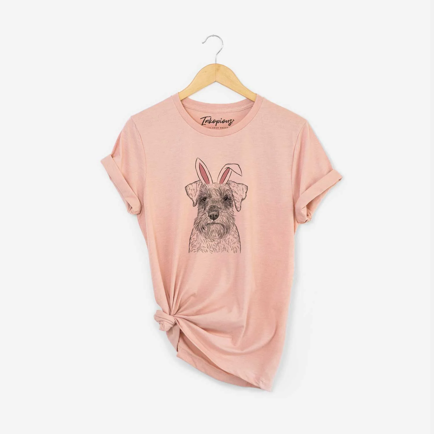 Easter Smokey the Miniature Schnauzer - Unisex Crewneck