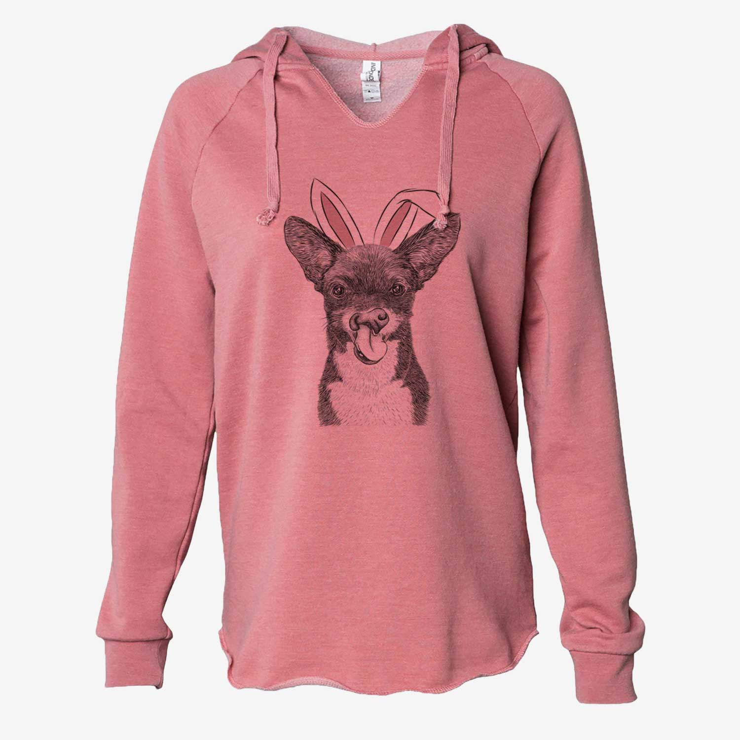 Easter Sprout the Chihuahua Mix - Cali Wave Hooded Sweatshirt - Image 6