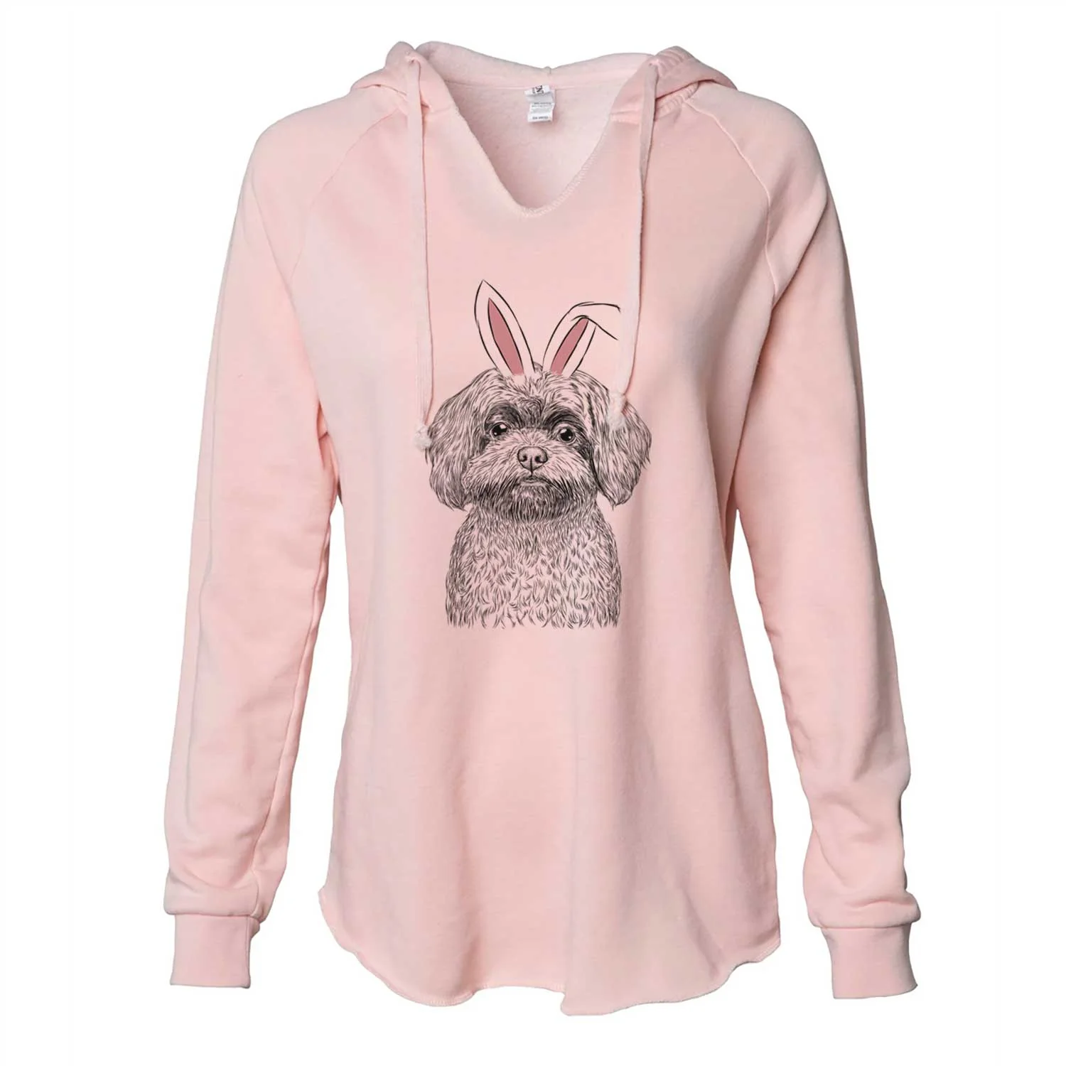 Easter Stella the Shih Tzu Mix - Cali Wave Hooded Sweatshirt - Image 5