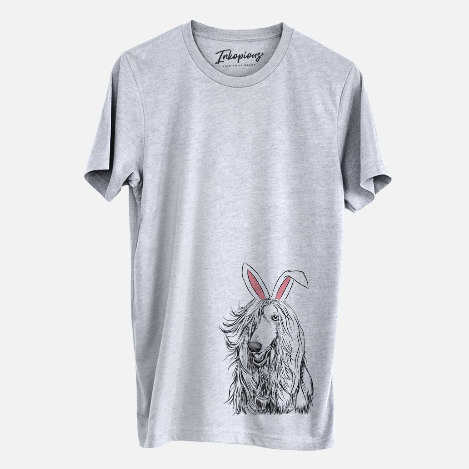 Easter Sterling the Afghan Hound - Unisex Crewneck - Image 2