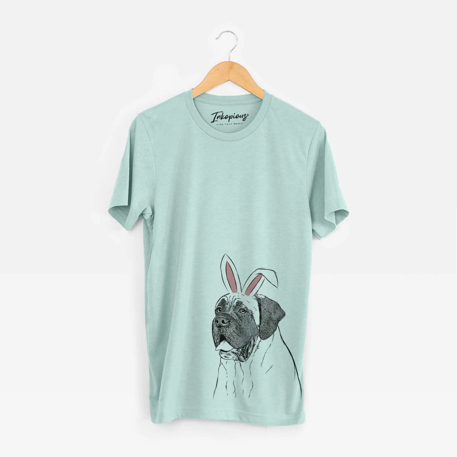 Easter Sterling the English Mastiff - Unisex Crewneck - Image 5