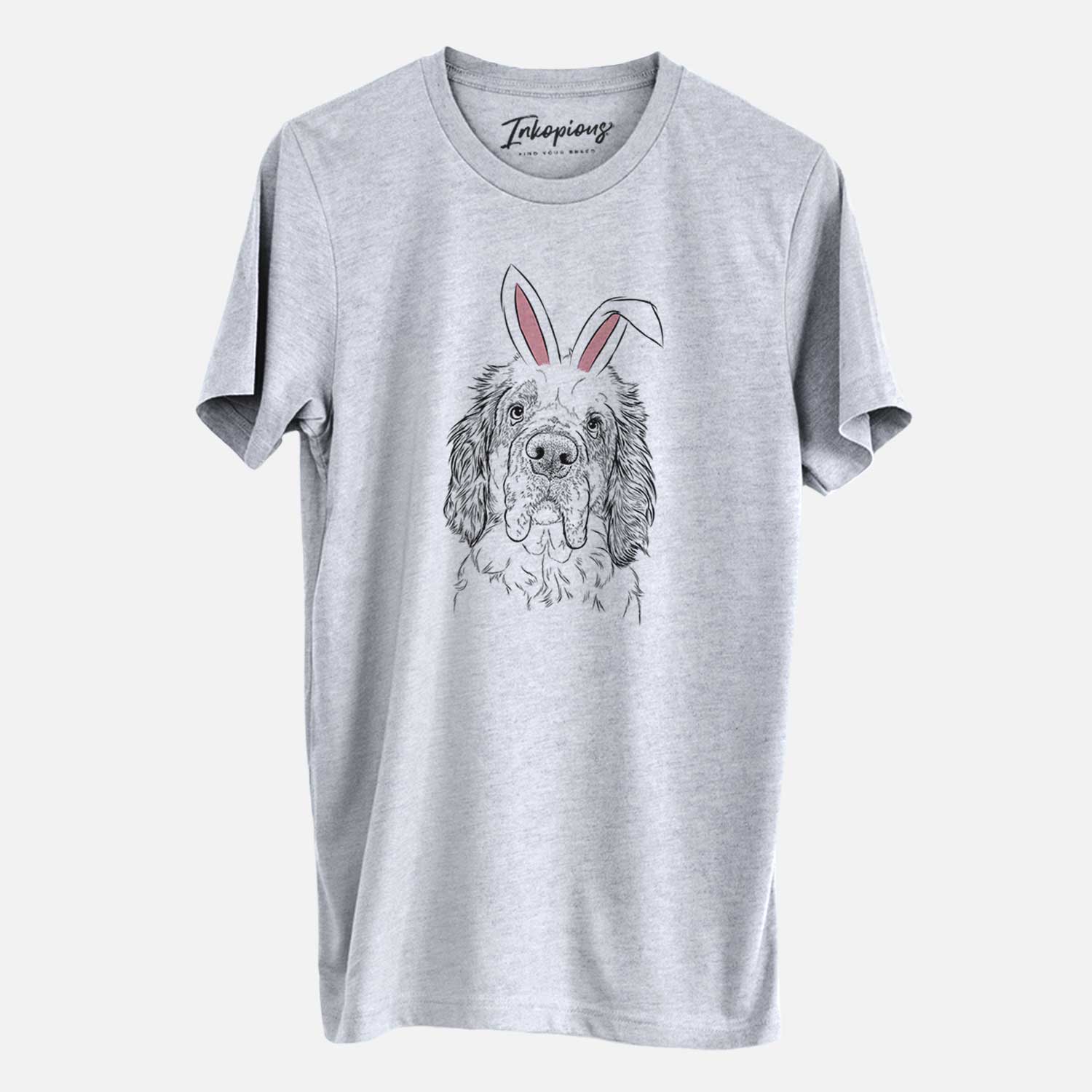 Easter Sully the Clumber Spaniel - Unisex Crewneck - Image 6
