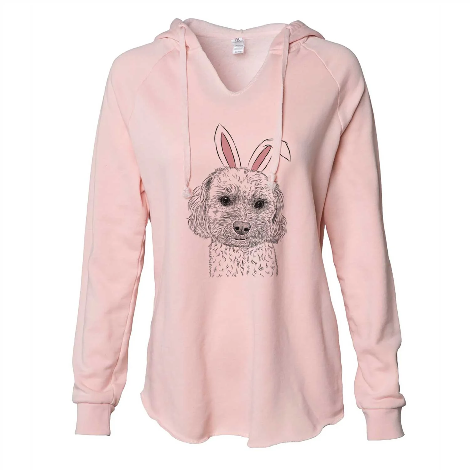 Easter Sweet George the Mixed Breed - Cali Wave Hooded Sweatshirt - Image 5