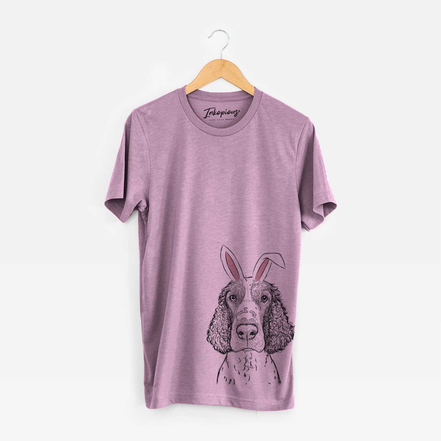 Easter Wilbur the English Springer Spaniel - Unisex Crewneck - Image 4