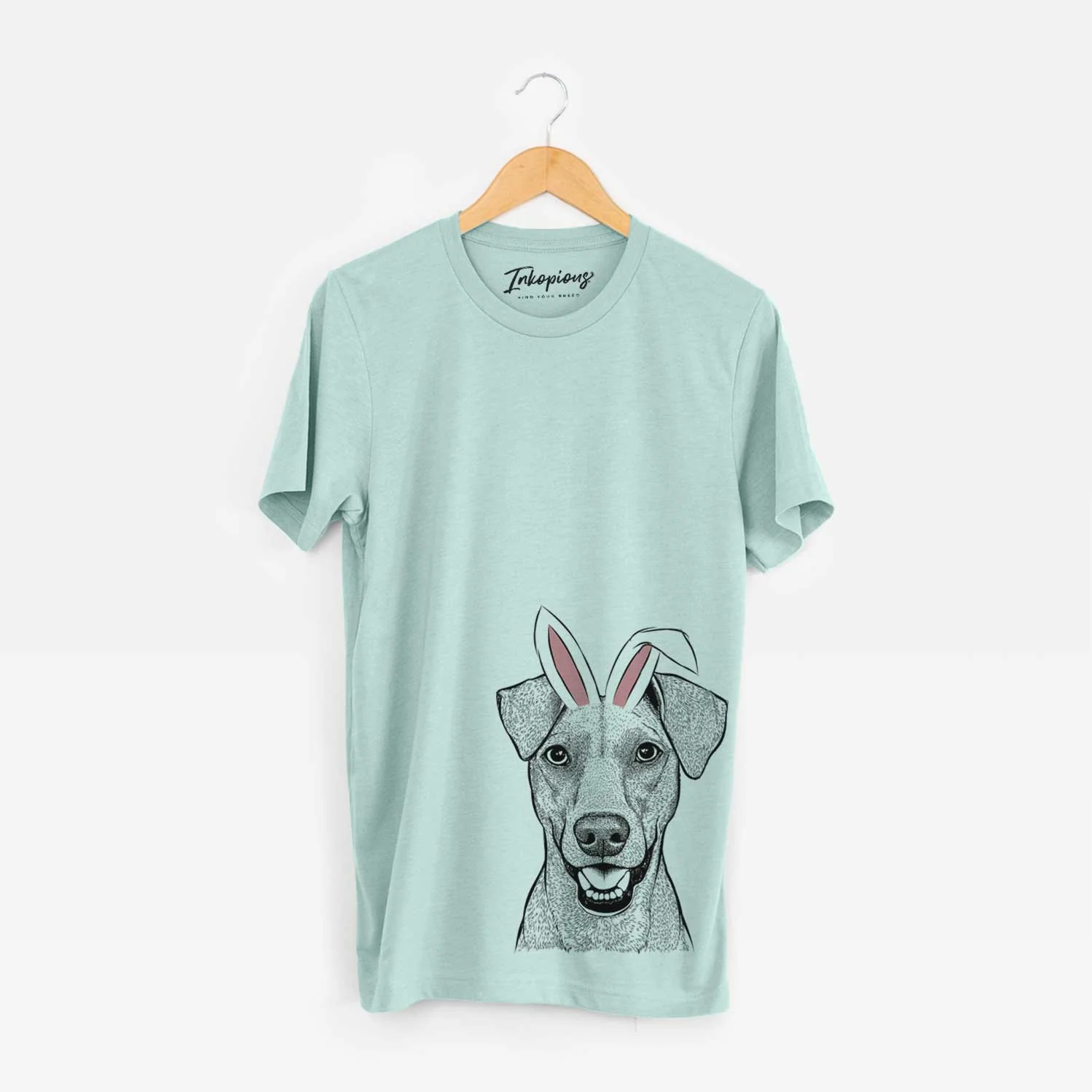 Easter Willow the German Pinscher - Unisex Crewneck - Image 5