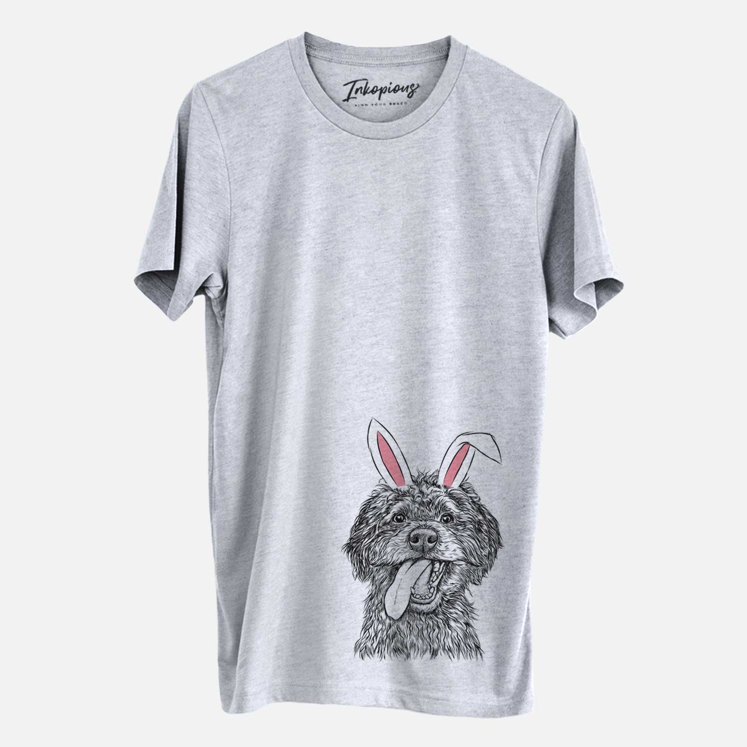 Easter Winnie the Mini Aussiedoodle - Unisex Crewneck - Image 2