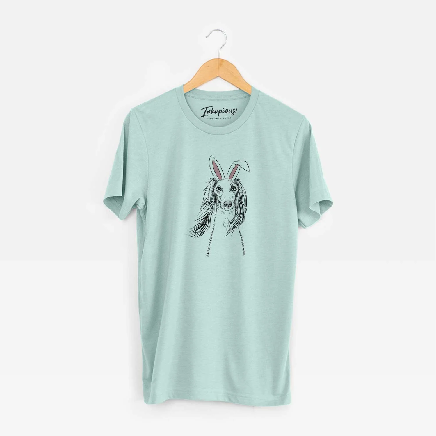 Easter Zahra the Saluki - Unisex Crewneck - Image 9
