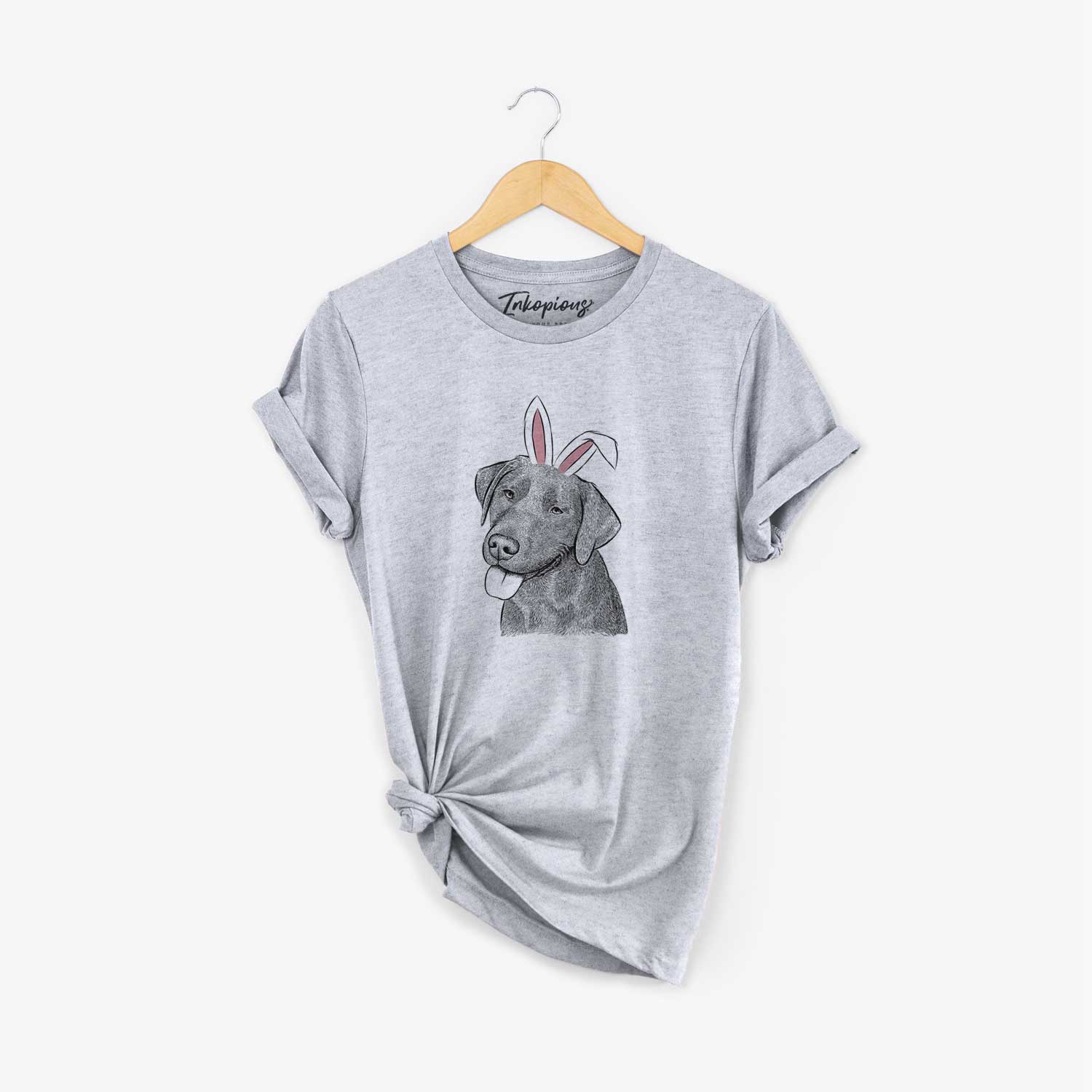 Easter Zeppelin the Black Labrador - Unisex Crewneck - Image 6