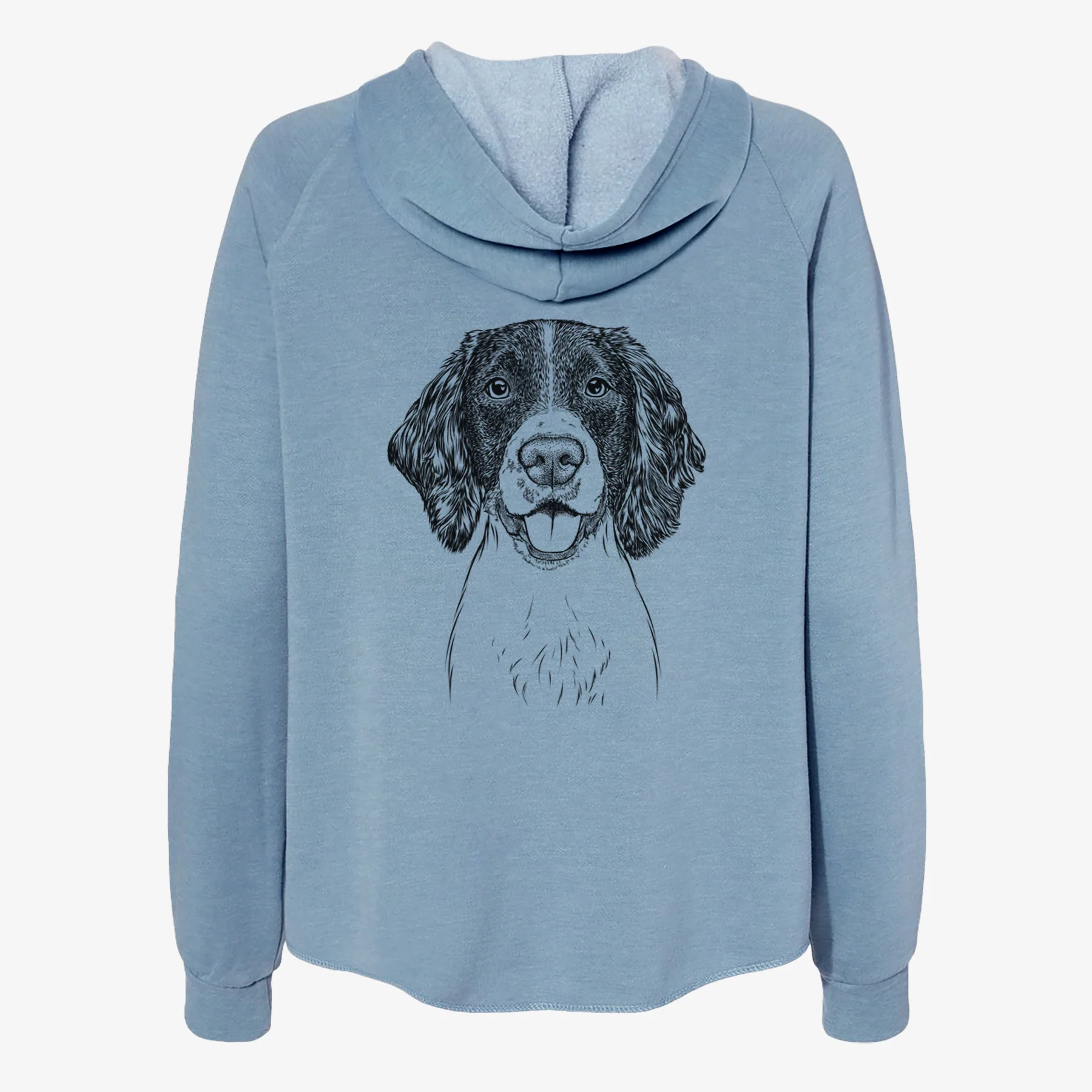 Ever the English Springer Spaniel - Women's Cali Wave Zip-Up Sweatshirt - Image 6