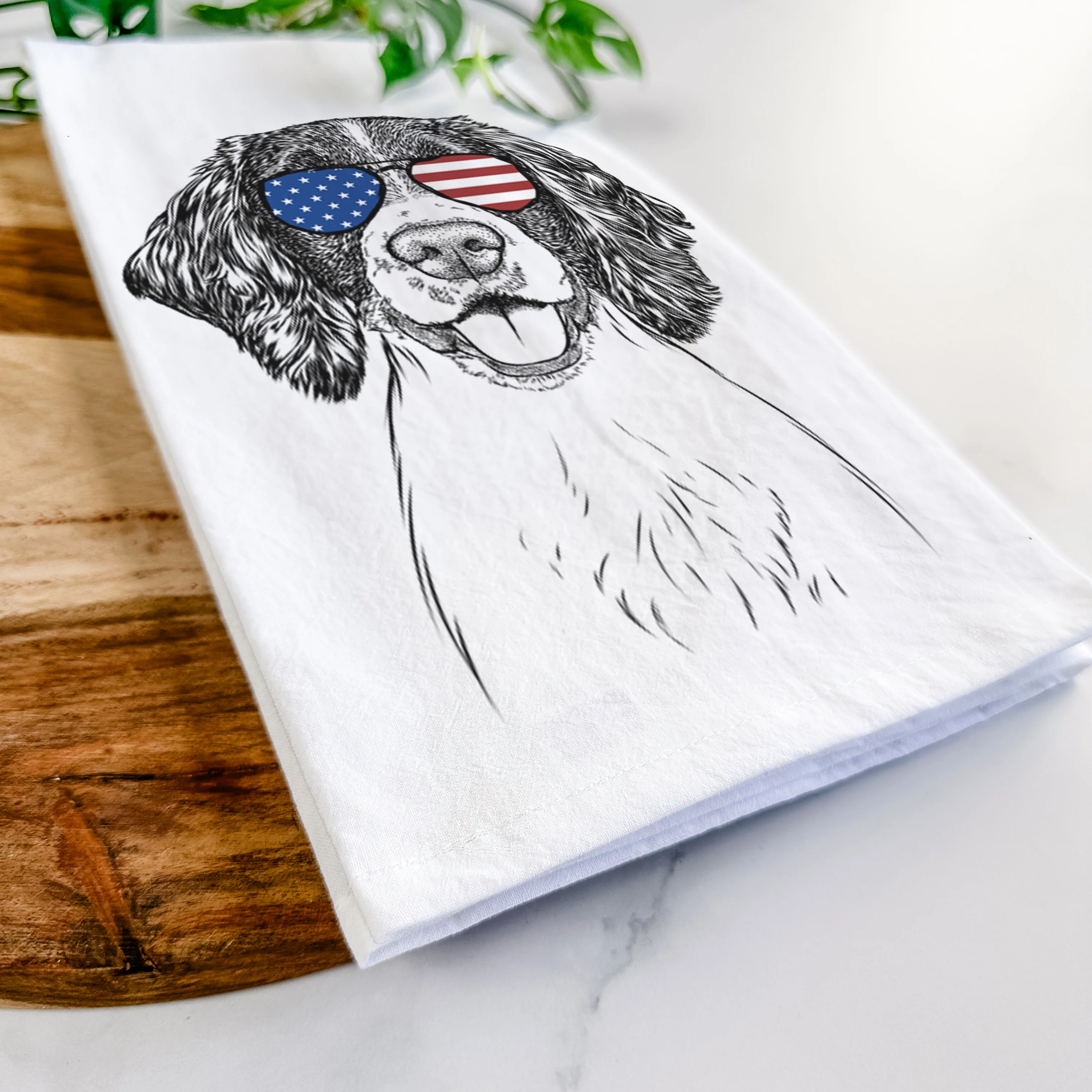 Ever the English Springer Spaniel Tea Towel - Image 12