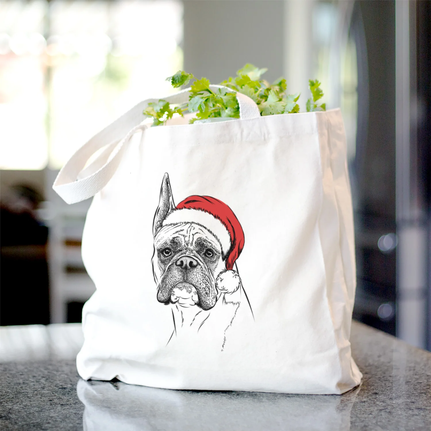 Ezra the Boxer - Tote Bag - Image 3