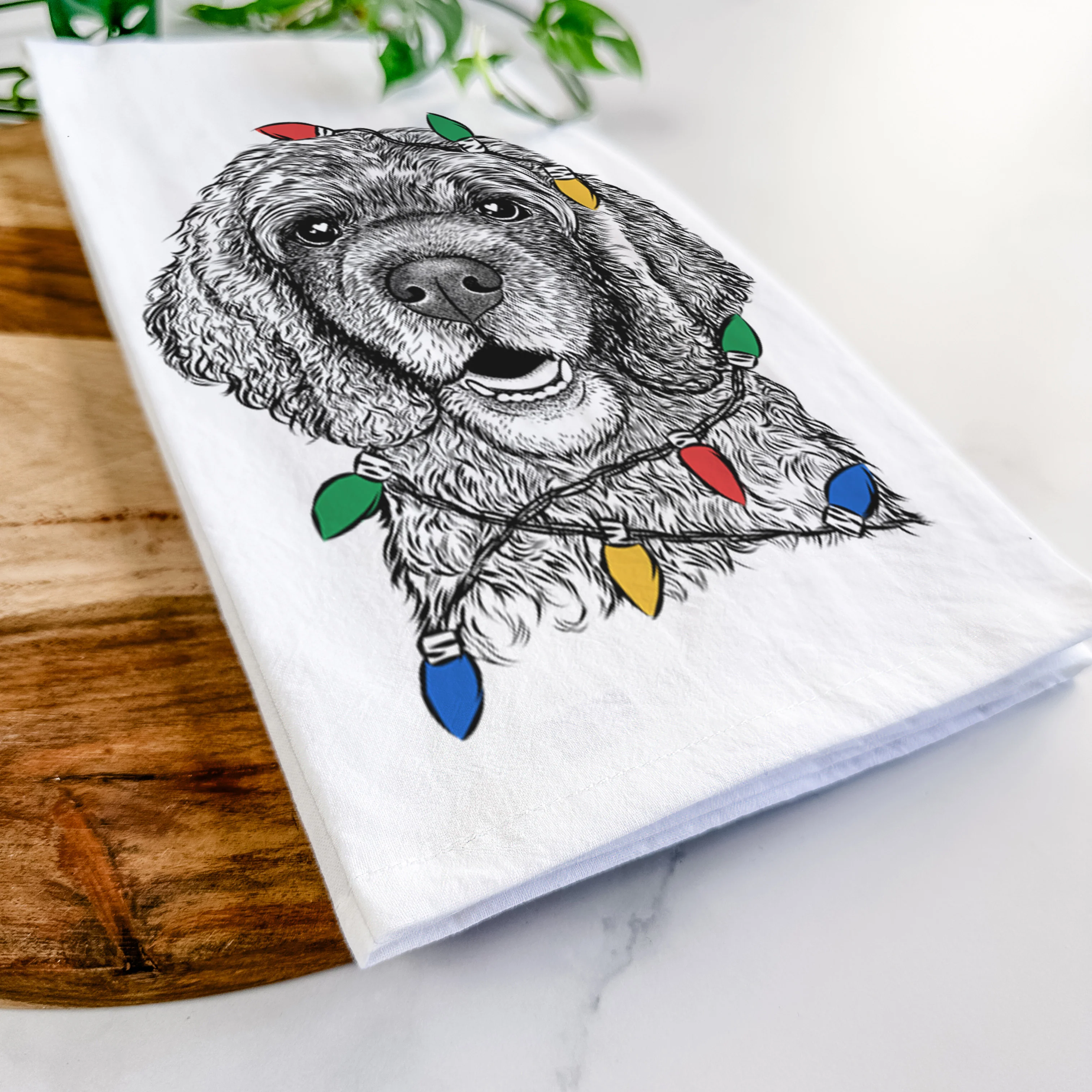 Fannie Mae the Cocker Spaniel Tea Towel - Image 10